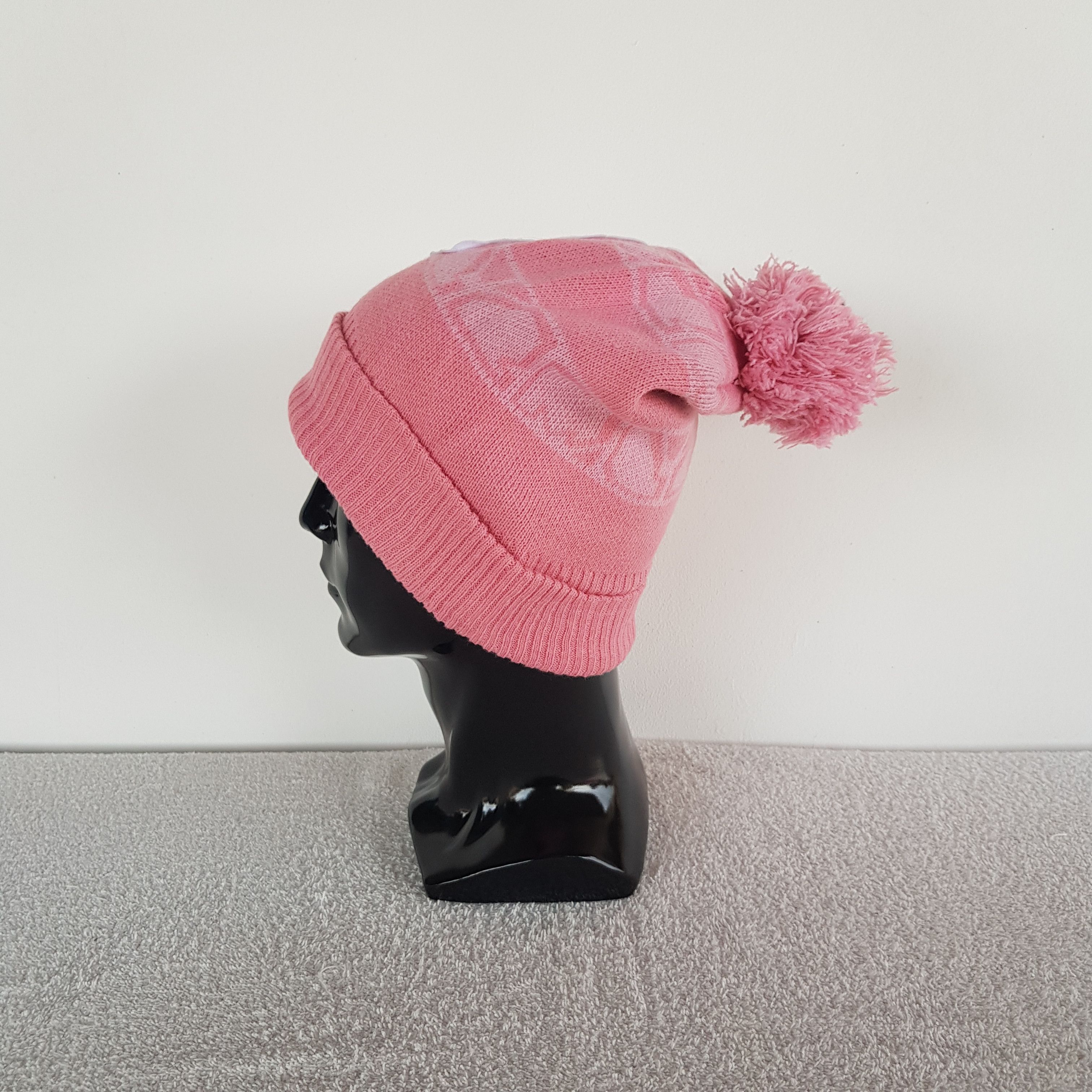 Japanese Brand Vintage Cartoon Beanie Funny Snow Ribbed Knit Caps Hats. Size ONE SIZE - 5 Thumbnail