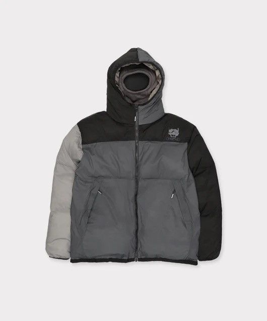 Fuck The Population × G59 Records G*59 POLY FILL DOWN JACKET CHARCOAL COLOR BLOCK PUFFER PARKA Size US XXL / EU 58 / 5 - 5 Thumbnail