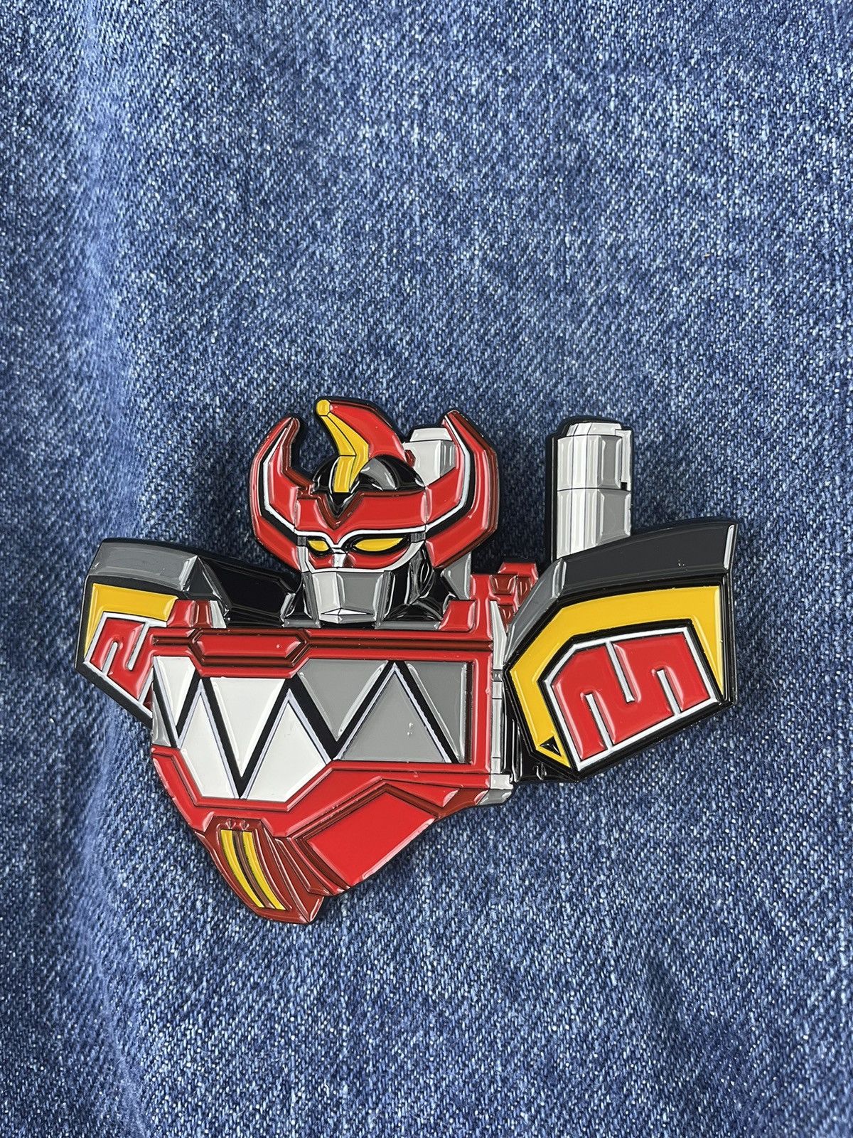 Other Power Rangers Megazord Enamel Pin Size ONE SIZE - 1 Thumbnail