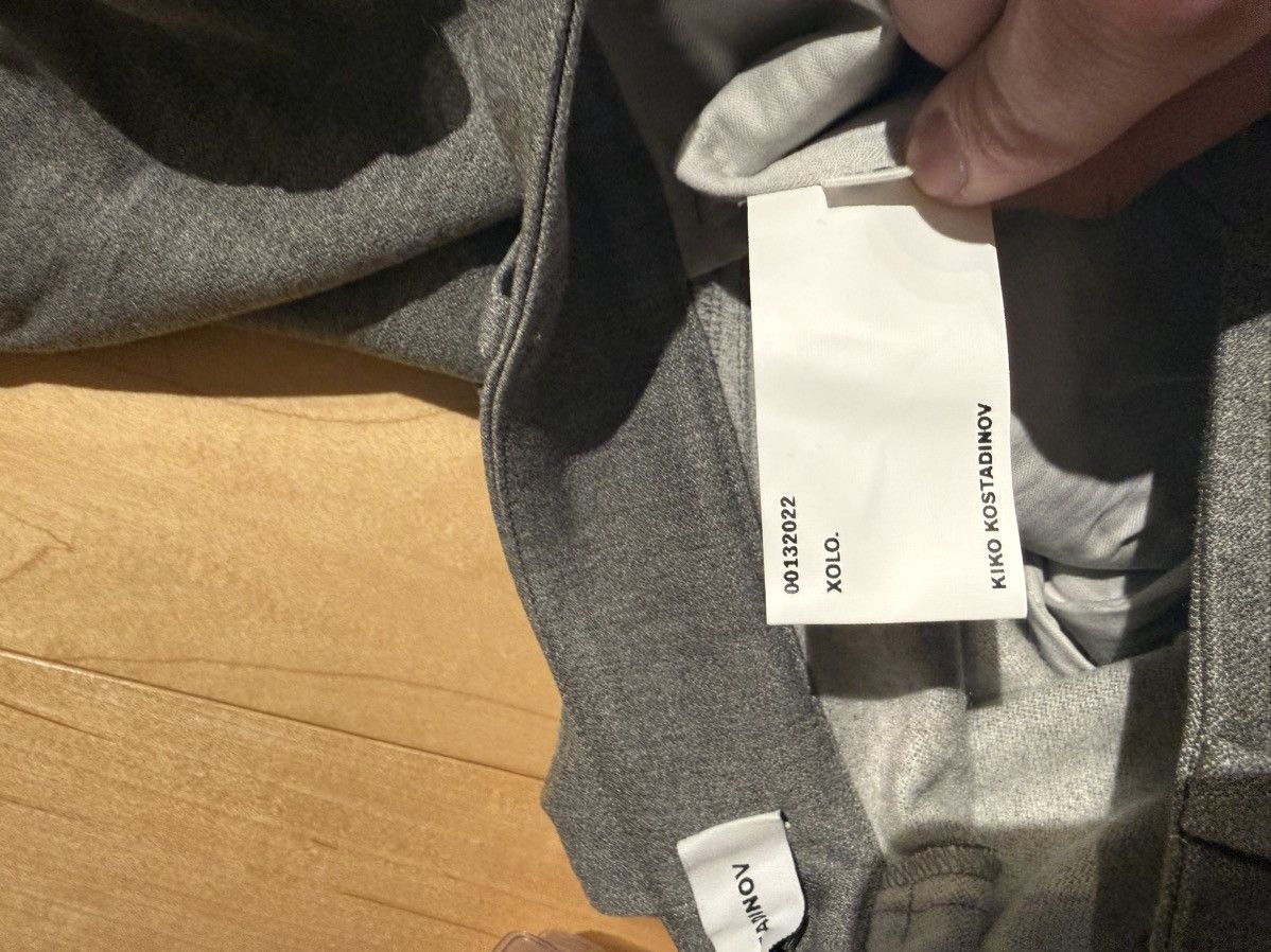 Kiko Kostadinov Kiko Kostadinov SSENSE Exclusive Gray Antharas Trousers Size US 36 / EU 52 - 10 Thumbnail