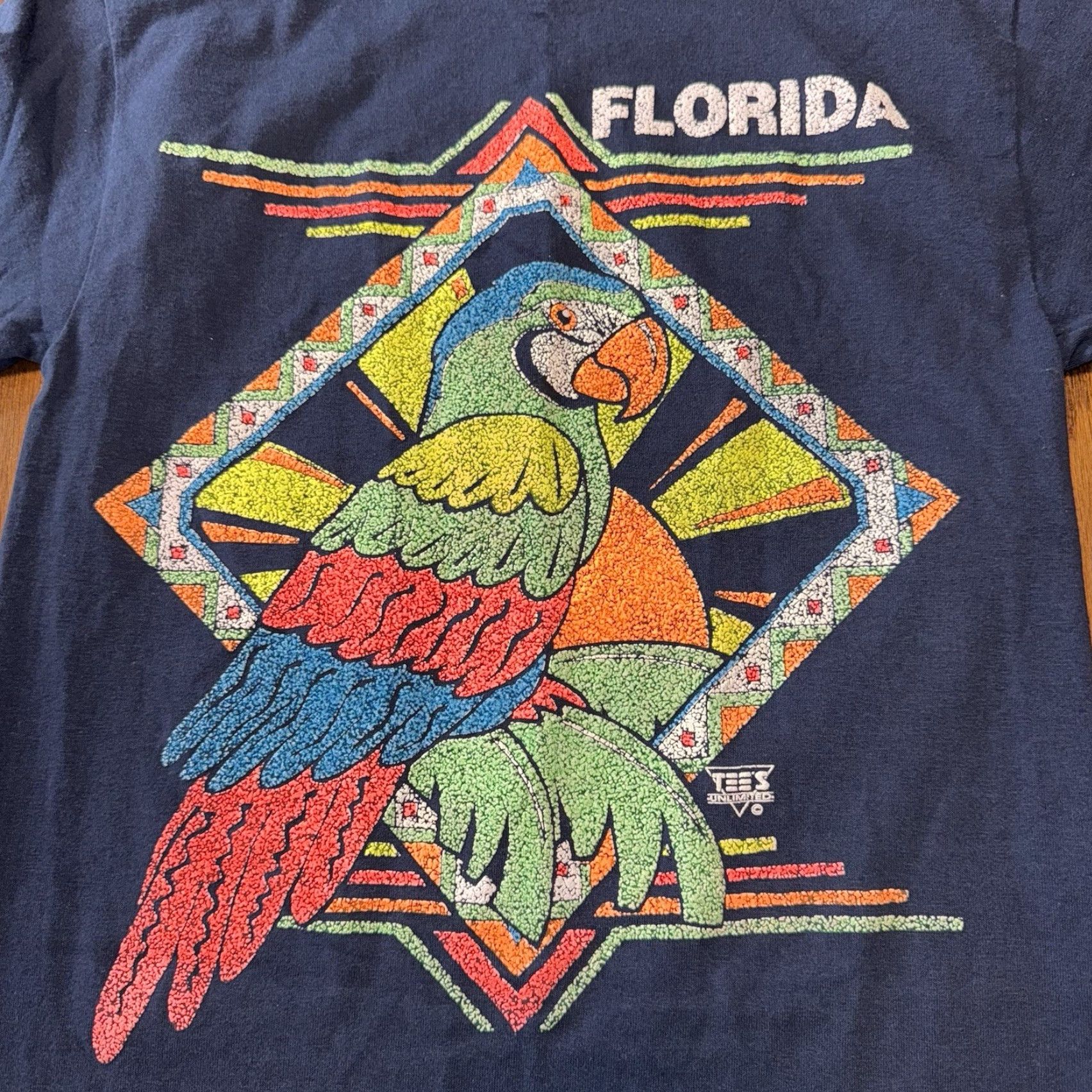 Vintage VINTAGE Touch Of Gold Marlboro Unlimited Florida 80s T Shirt Men M Blue Short Sleeve Cotton Crew Neck Logo Size US M / EU 48-50 / 2 - 2 Thumbnail