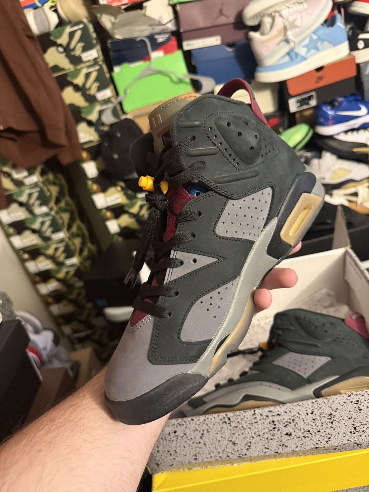 Jordan Brand Jordan retro 6 bordeaux sz 10.5 Size US 10.5 / EU 43-44 - 3 Thumbnail