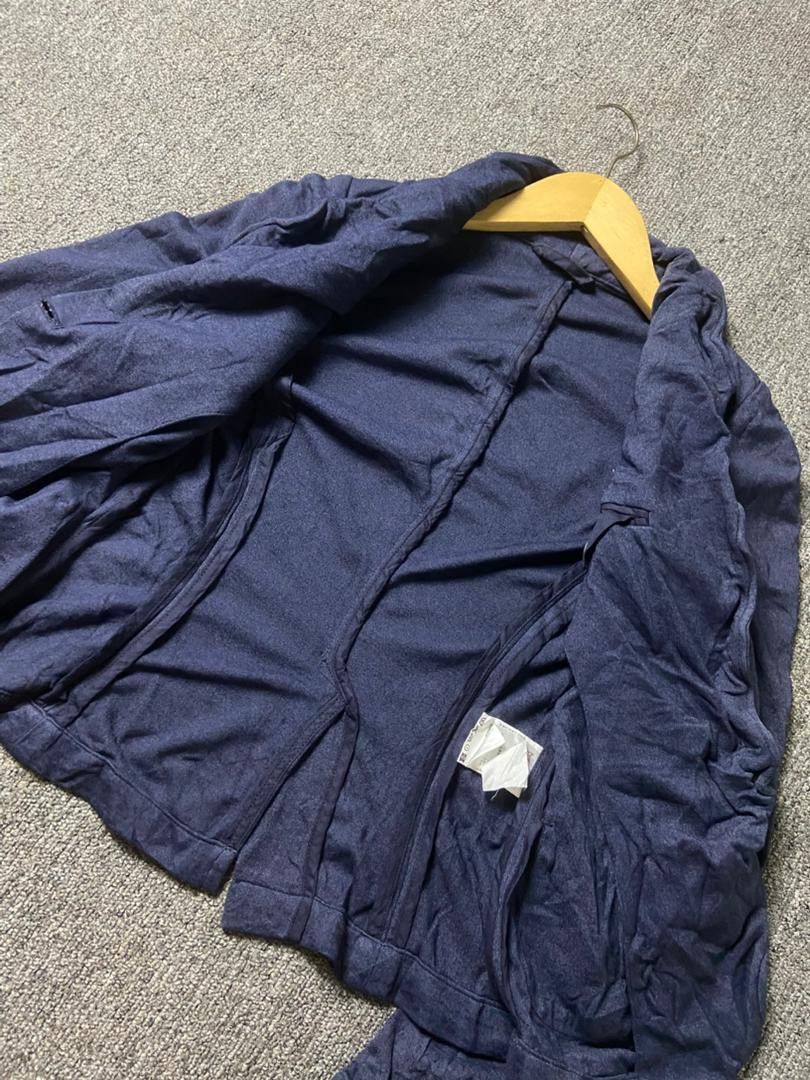 Japanese Brand QcQc Brand Distressed Button Blazer Jacket (185) Size US XXS / EU 40 - 8 Thumbnail