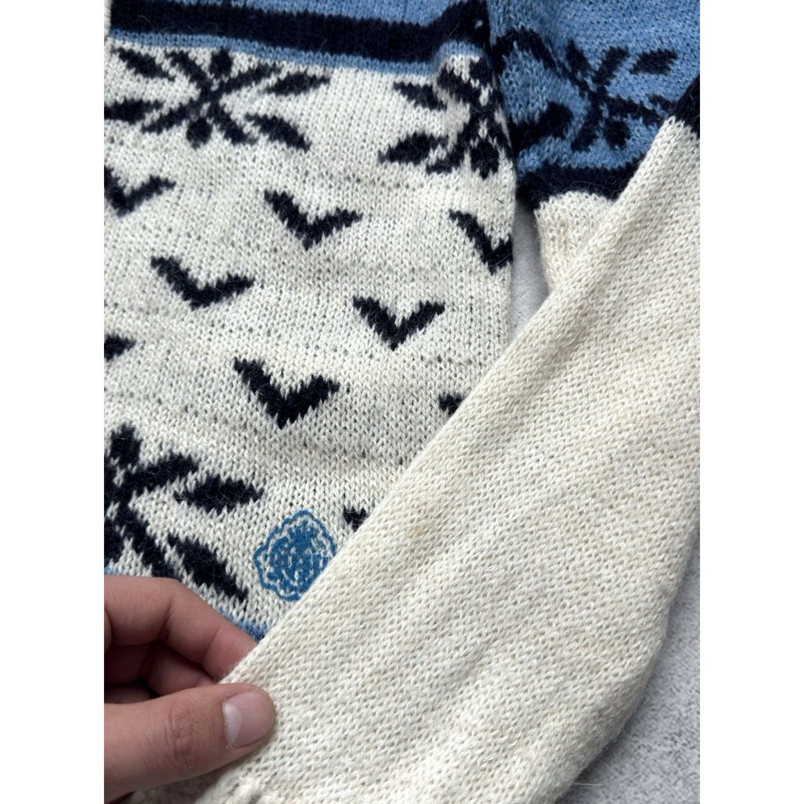 Diesel VINTAGE Diesel Cardigan Men Pattern With Deer Sweater Mohair Wool Size M Size US M / EU 48-50 / 2 - 7 Thumbnail