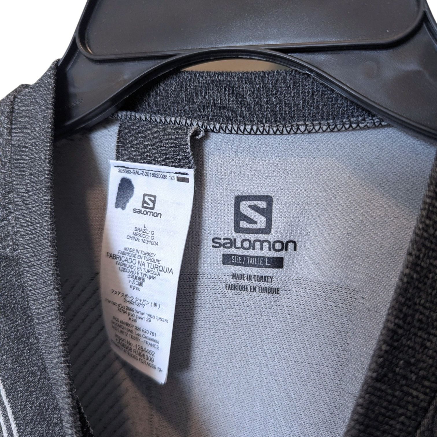 Salomon Salomon Primo Warm Long Sleeve CN Tee Large Size US L / EU 52-54 / 3 - 7 Thumbnail