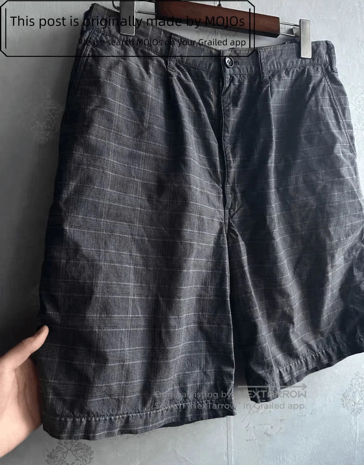Comme des Garcons Homme Plus Sz M Comme Des Garcons Homme Square Pattern Vintage Shorts. Size US 30 / EU 46 - 3 Thumbnail
