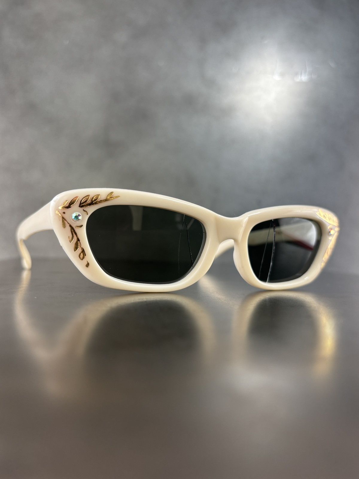 American Optical × Other × Vintage 1960s Samco Sunglasses True Vintage Rhinestone MCM Glass 50s Size ONE SIZE - 17 Thumbnail