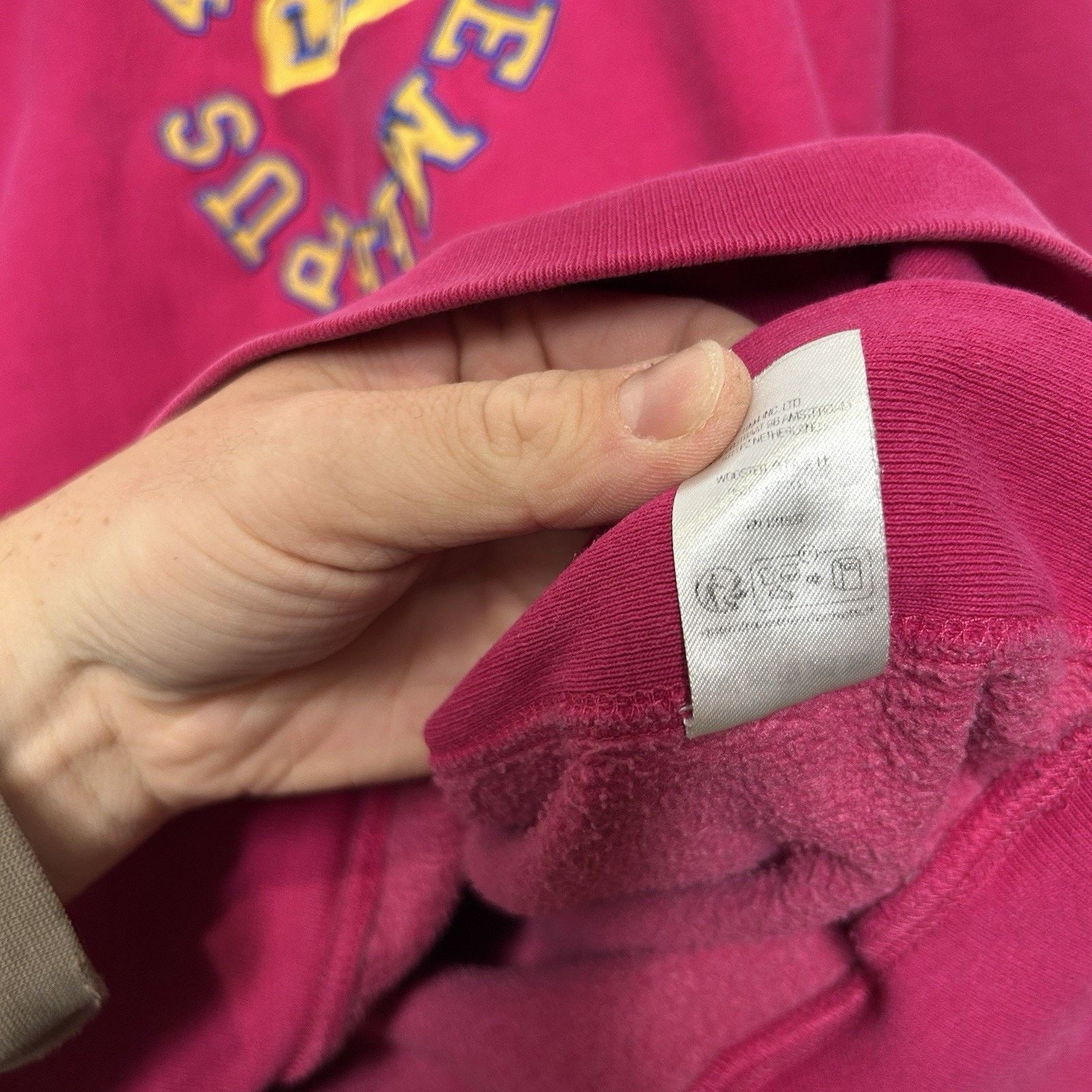 Supreme Supreme Reverse Hooded Sweatshirt “Fuchsia Pink” SS23 Size US XL / EU 56 / 4 - 9 Thumbnail