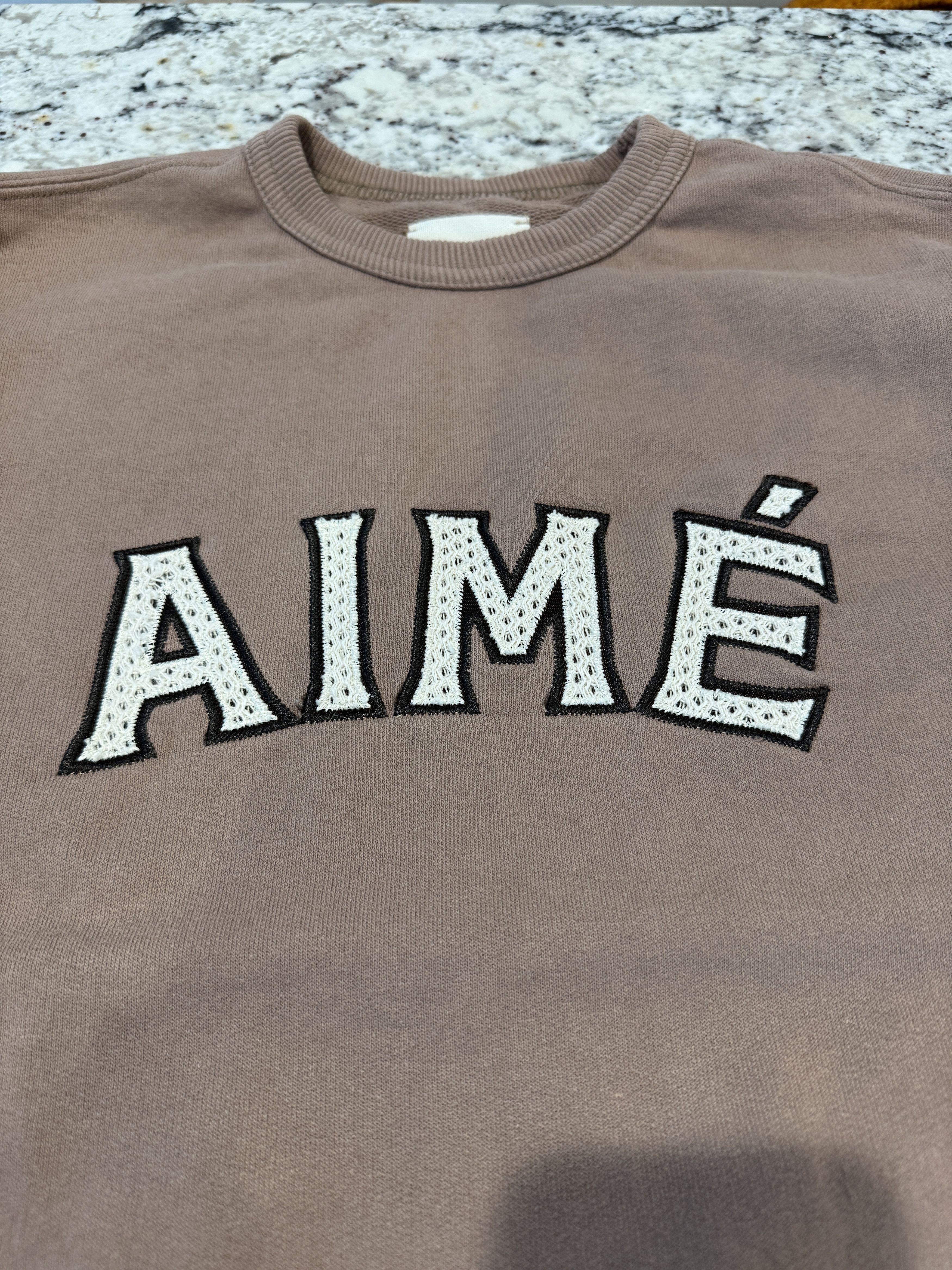 Aime Leon Dore Brown Crewneck Sweater