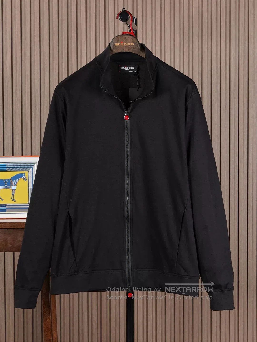Kiton Kiton Cotton Stand Collar Jacket. Size US L / EU 52-54 / 3 - 1 Thumbnail