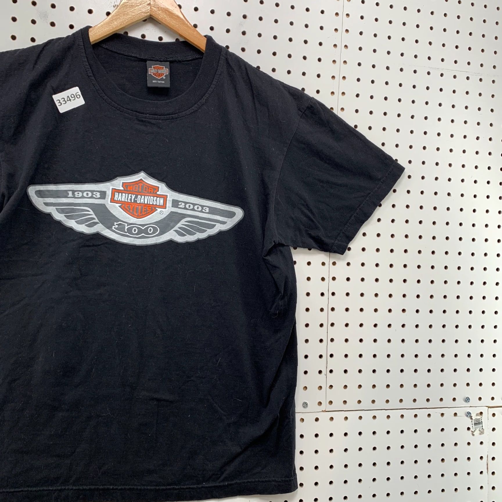 Harley Davidson VINTAGE Harley-Davidson Shirt Mens M Black Motorcycle 90s Rider Society Thailand 20.5x26.5 Size US M / EU 48-50 / 2 - 5 Thumbnail