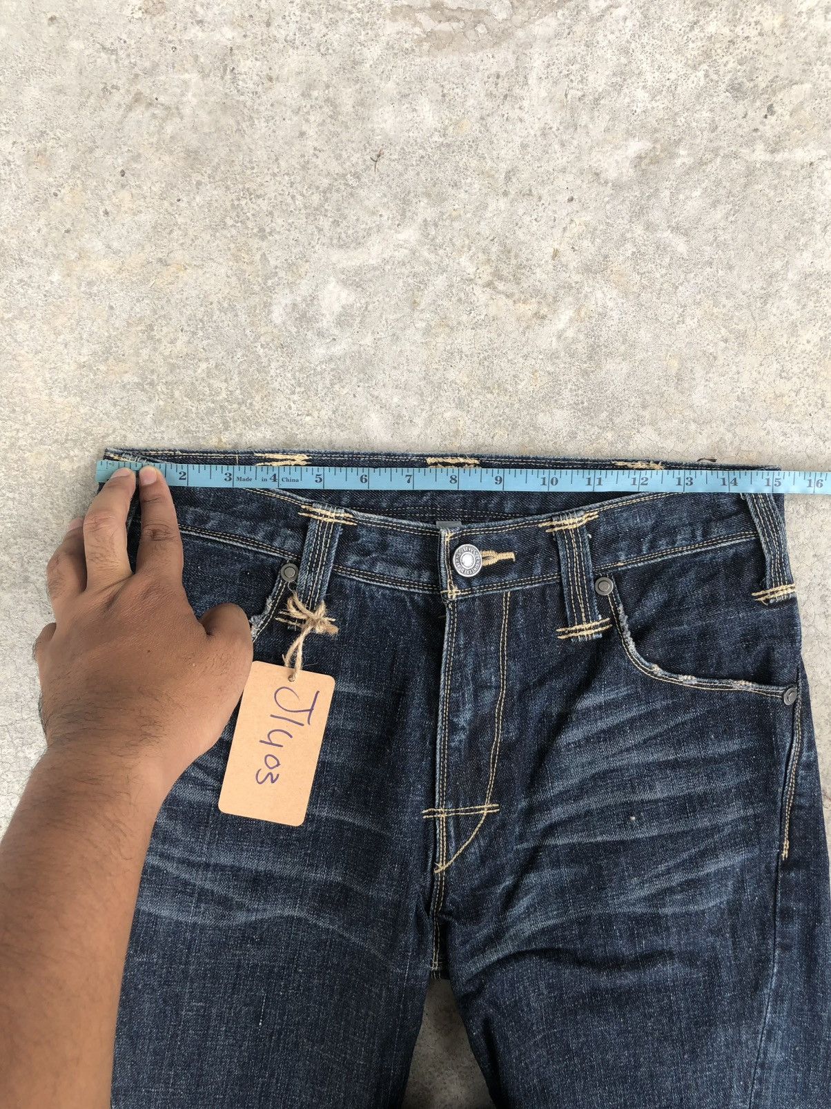 Levi's Flared Levis Engineered Bootcut Distressed Denim Size US 30 / EU 46 - 22 Thumbnail