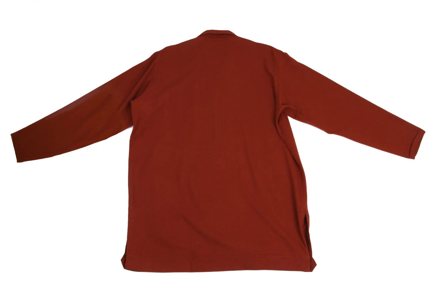 Yohji Yamamoto Yohji Yamamoto Flannel Open Collar Shirt Size US L / EU 52-54 / 3 - 11 Thumbnail