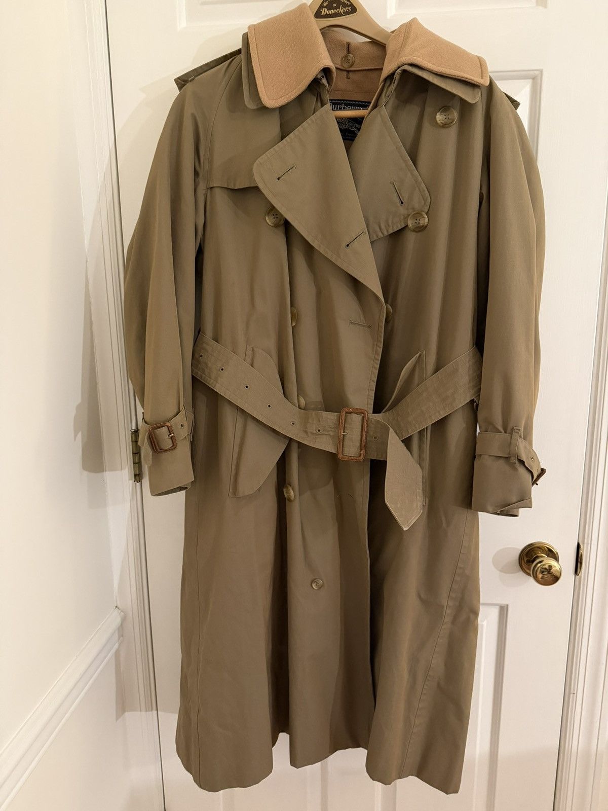 Burberry Vintage Burberrys’ Trench Coat 44R w/ Removable Wool Liner Size US S / EU 44-46 / 1 - 1 Thumbnail