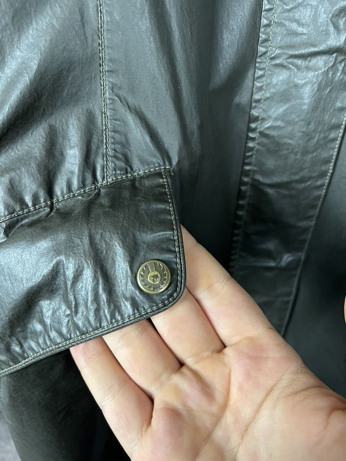 Belstaff Belstaff Black Prince Waxed Coat belted archive vintage Size M / US 6-8 / IT 42-44 - 17 Thumbnail