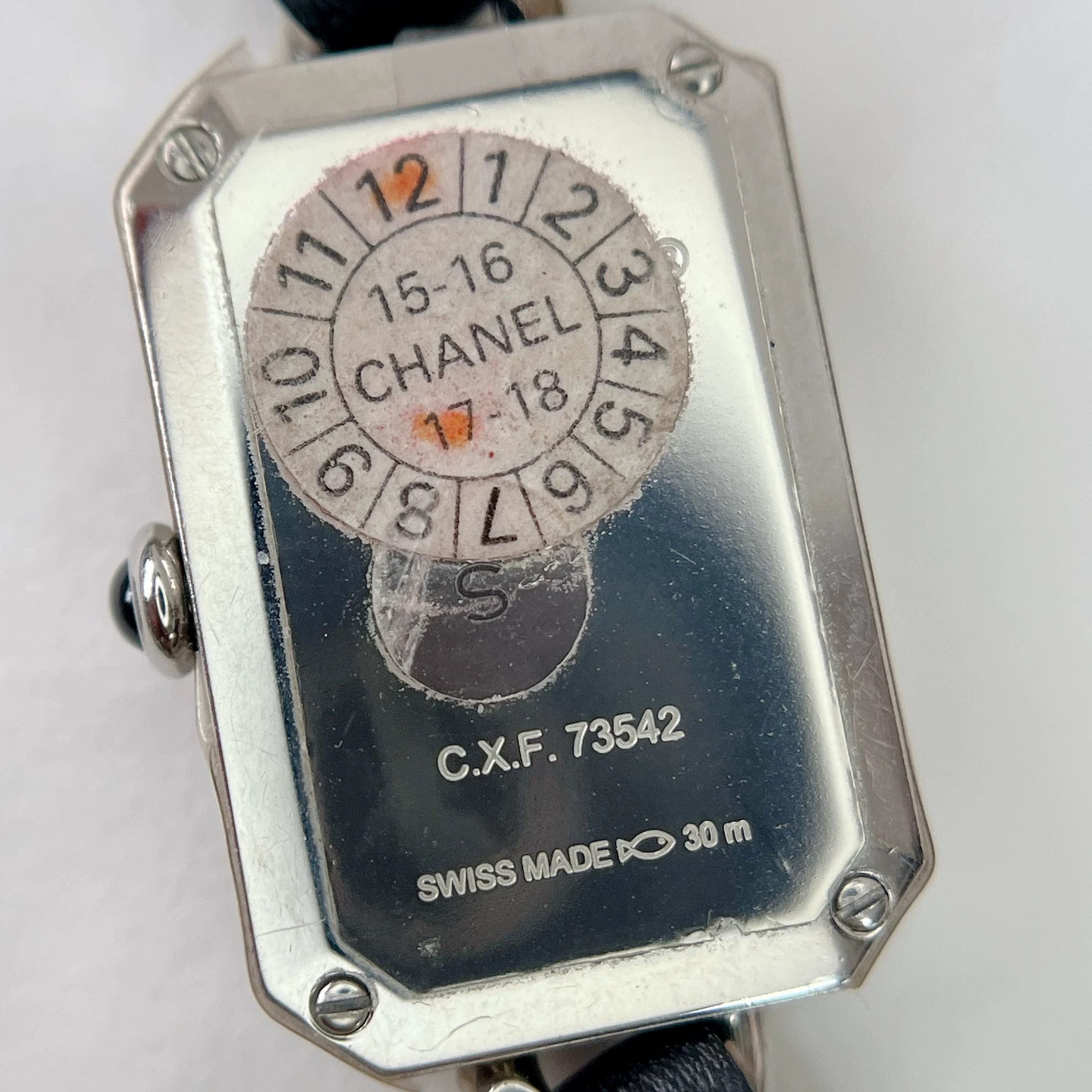 Chanel Chanel PREMIERE Sugar Cube Quartz Watch 6360 Size ONE SIZE - 6 Thumbnail