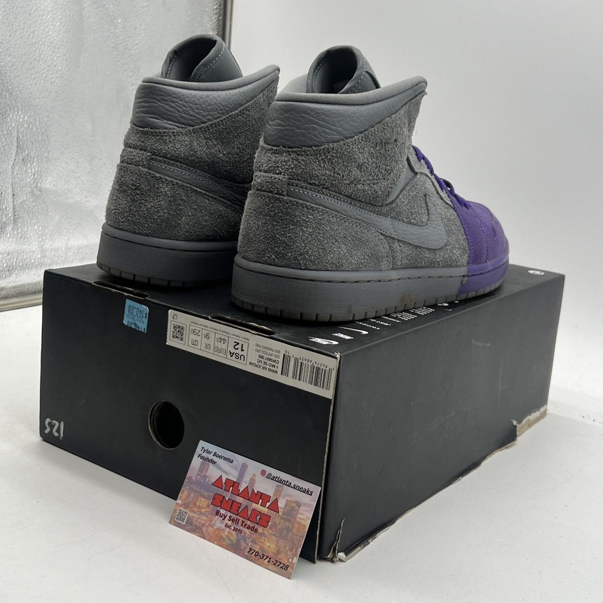 Nike Sheila rashid x air Jordan 1 mid unite Size US 12 / IT 42 - 5 Thumbnail