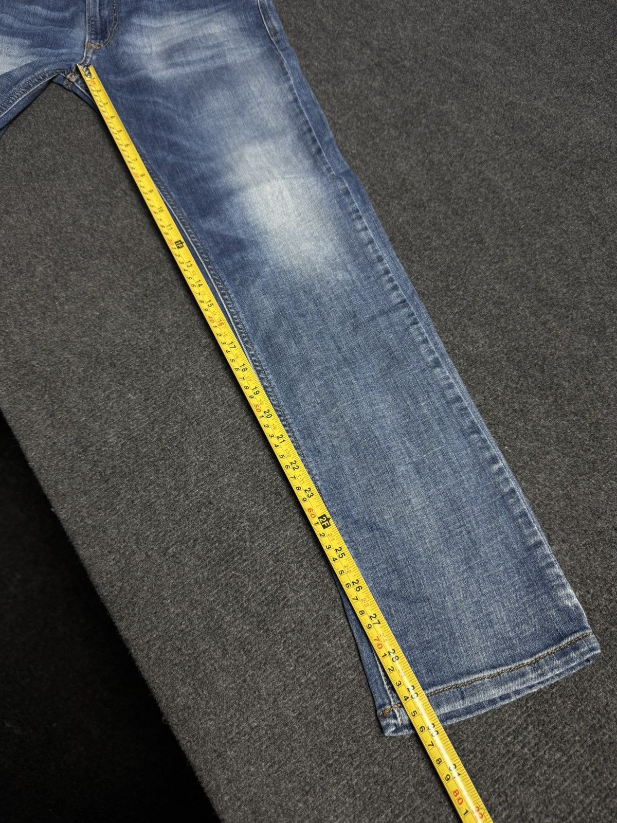 Diesel 00s Y2K Luxury Diesel Thavar-XP Slim Tapered Jeans Y2K Denim Size US 30 / EU 46 - 18 Thumbnail