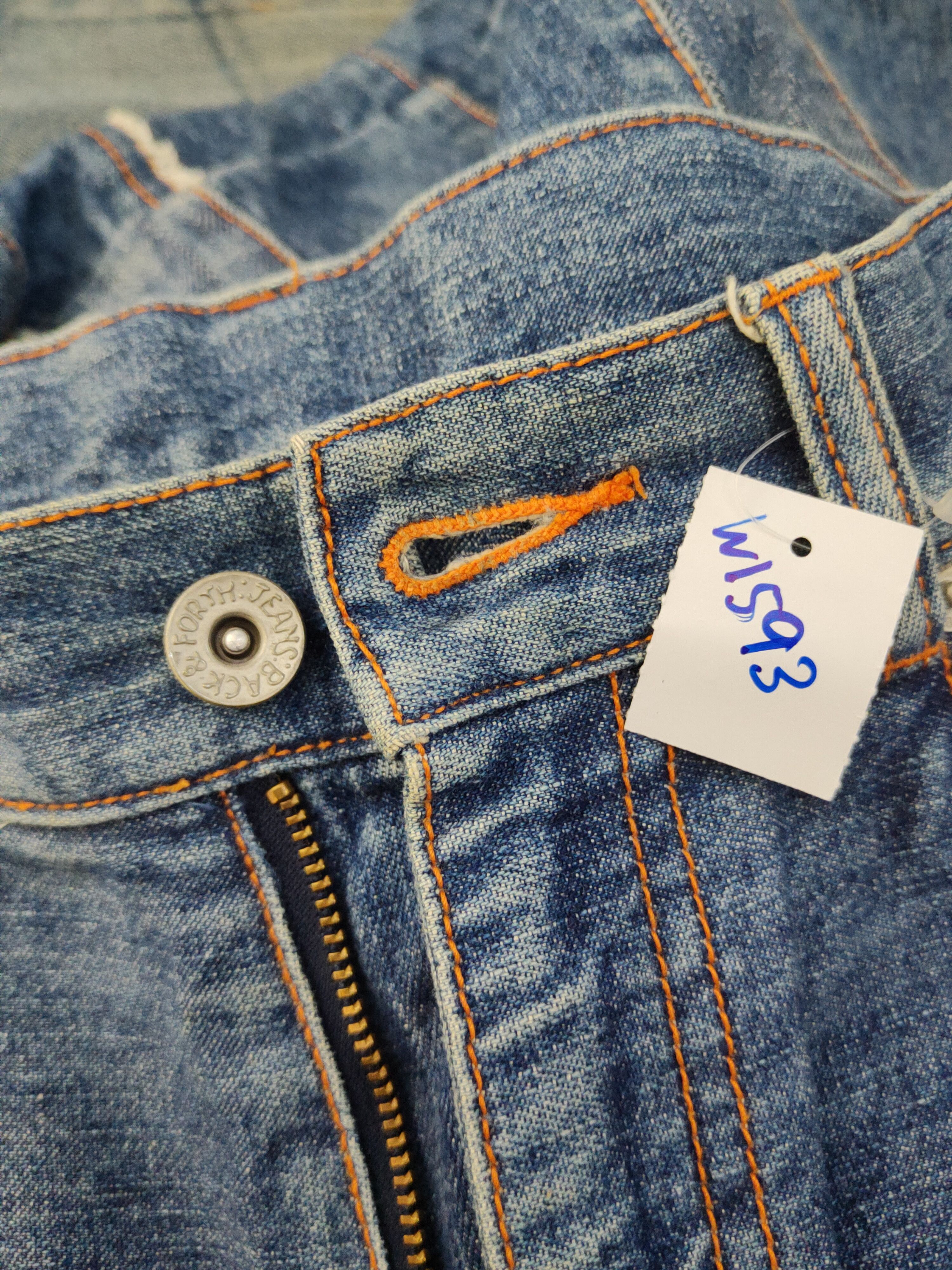 Japanese Brand DL Hagi Stye Like Hysteric Back & Forth denim Pants #W1593 Size US 27 - 19 Thumbnail