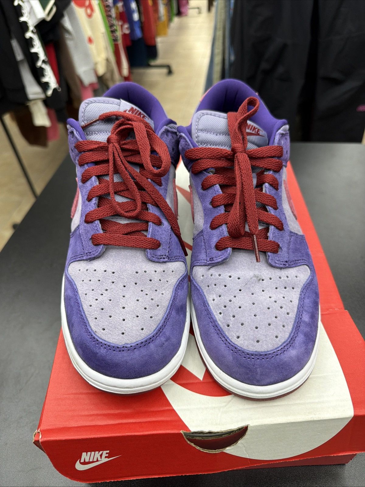 Nike Size 10 - Nike Dunk Retro Vol. 1 SP 2020 Low Plum Used Worn Size US 10 / EU 43 - 9 Thumbnail