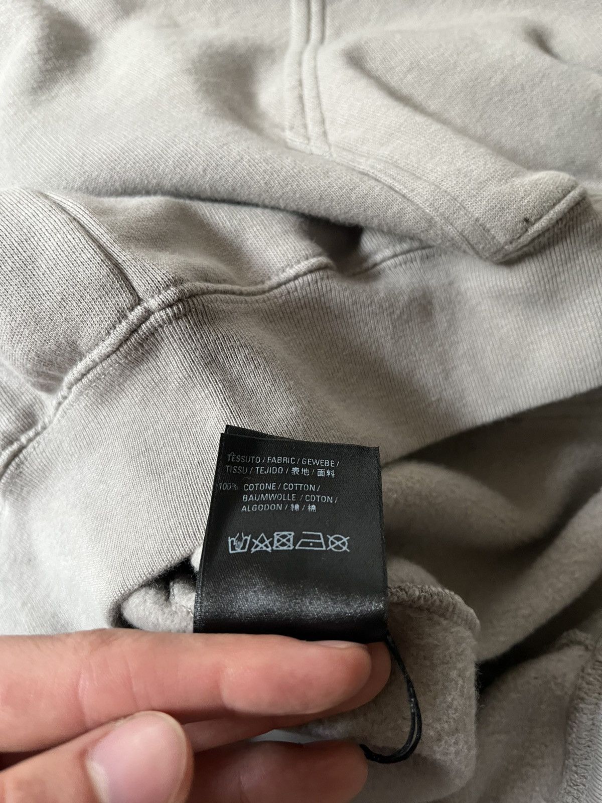 Balenciaga Balenciaga barcode print hoodie gray Size US S / EU 44-46 / 1 - 13 Thumbnail