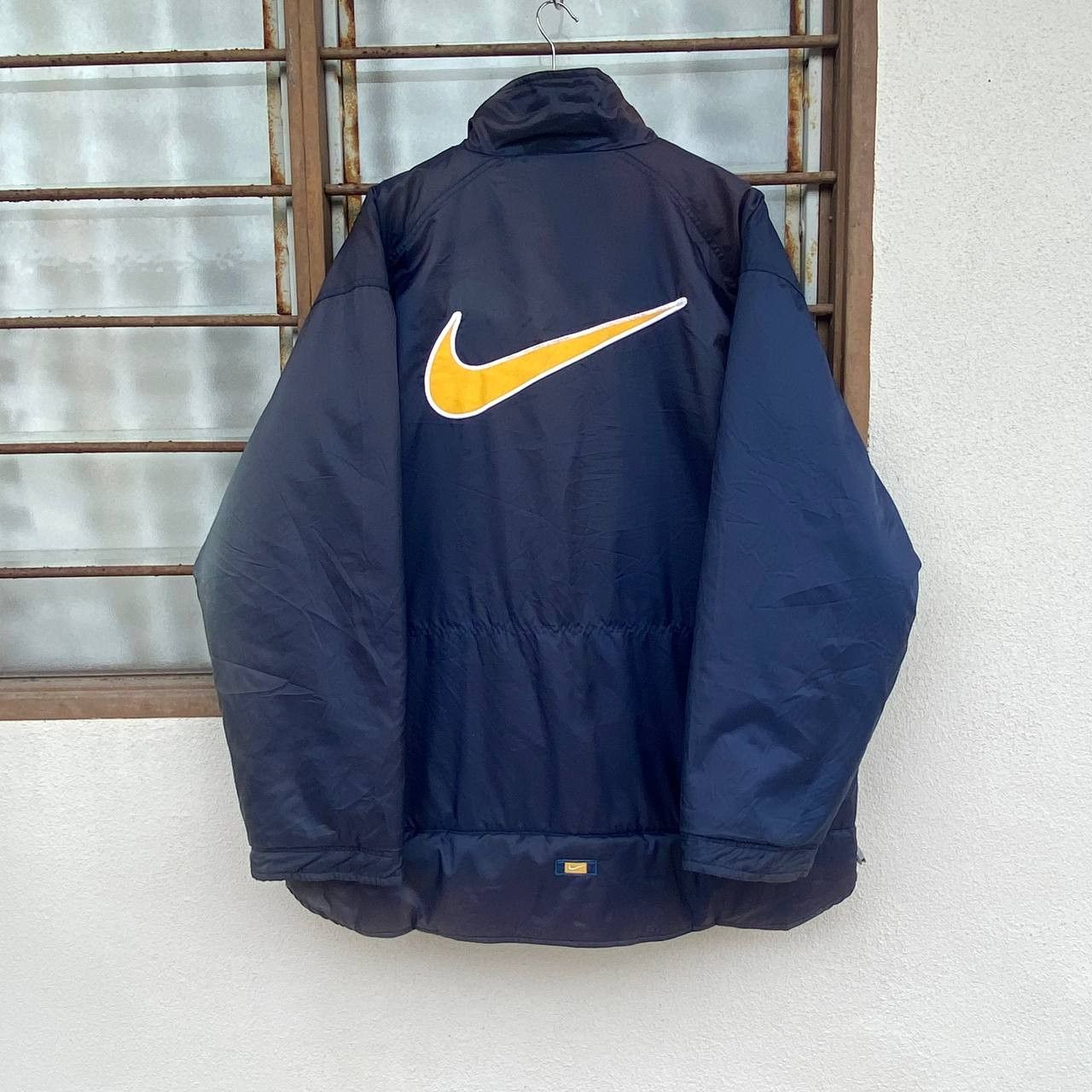 Vintage VINTAGE 90S NIKE COACH INSULATED JACKET FADED BLUE Size US L / EU 52-54 / 3 - 1 Thumbnail