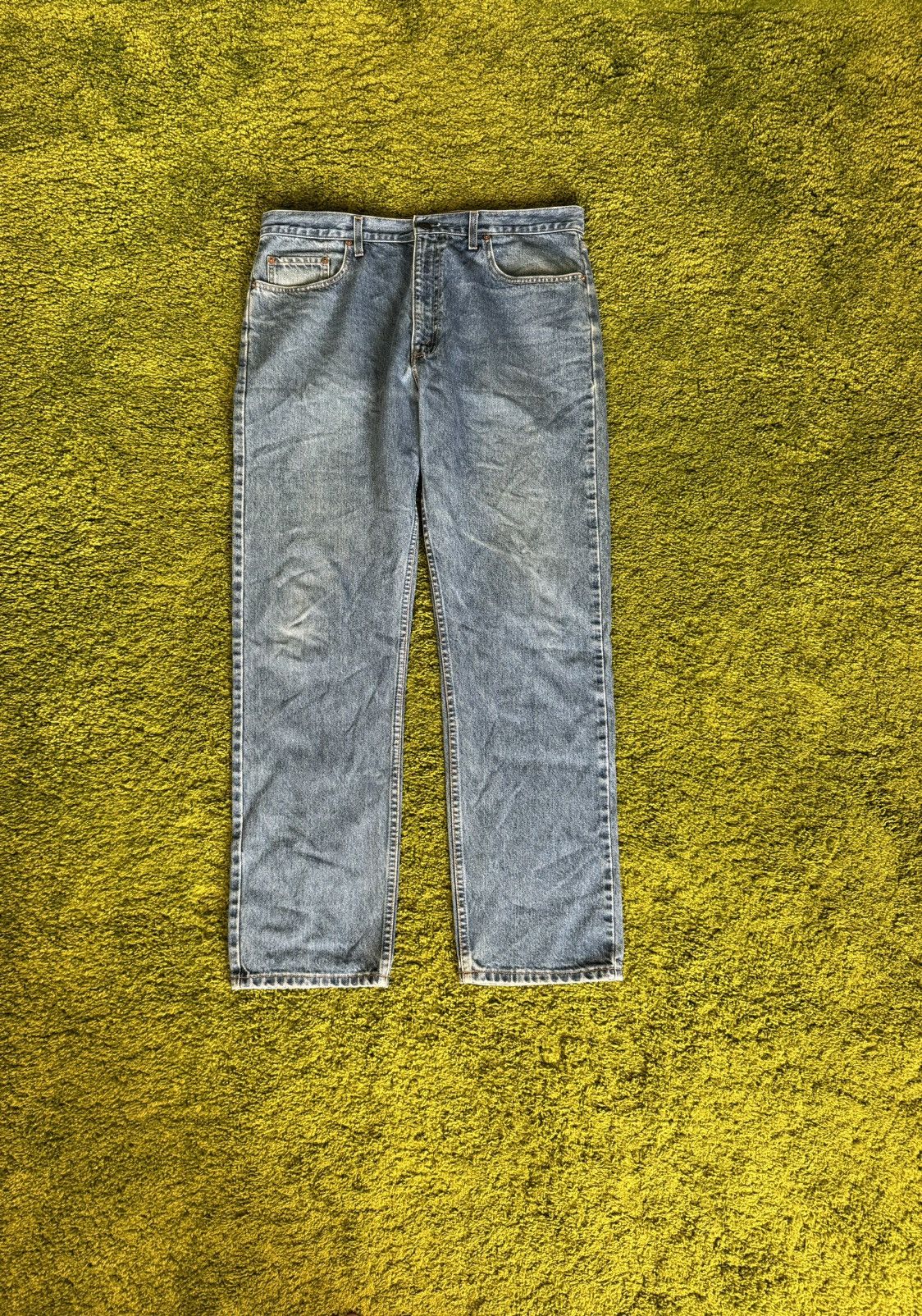 Levi's × Levi's Vintage Clothing × Vintage Levi’s 90s vintage orange tab jeans denim pants Size US 38 / EU 54 - 2 Thumbnail