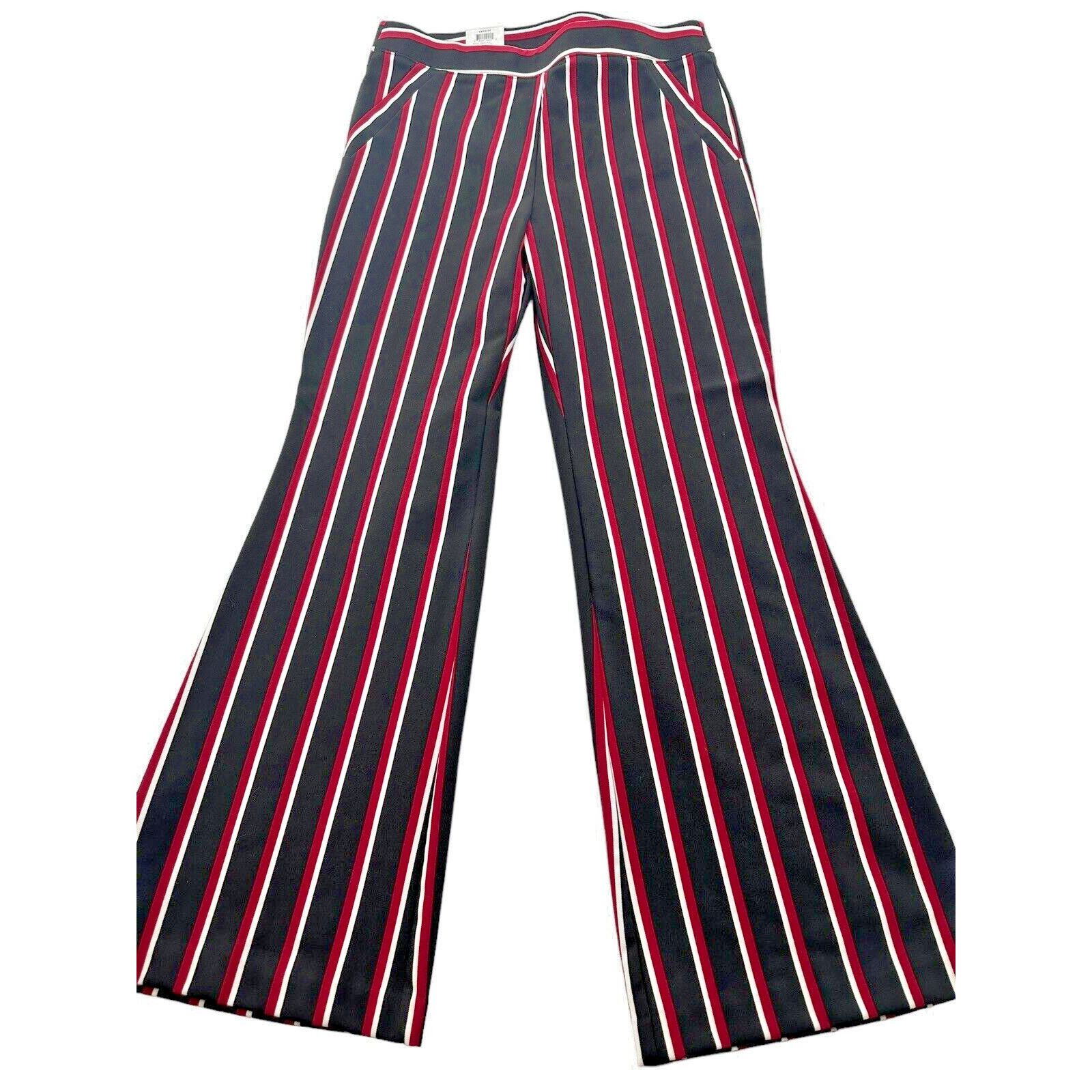 I.N.C INC NWT Womens Mystic Striped Wide-Leg Soft Pants 16 Size 38" / US 16 / IT 52 - 1 Thumbnail