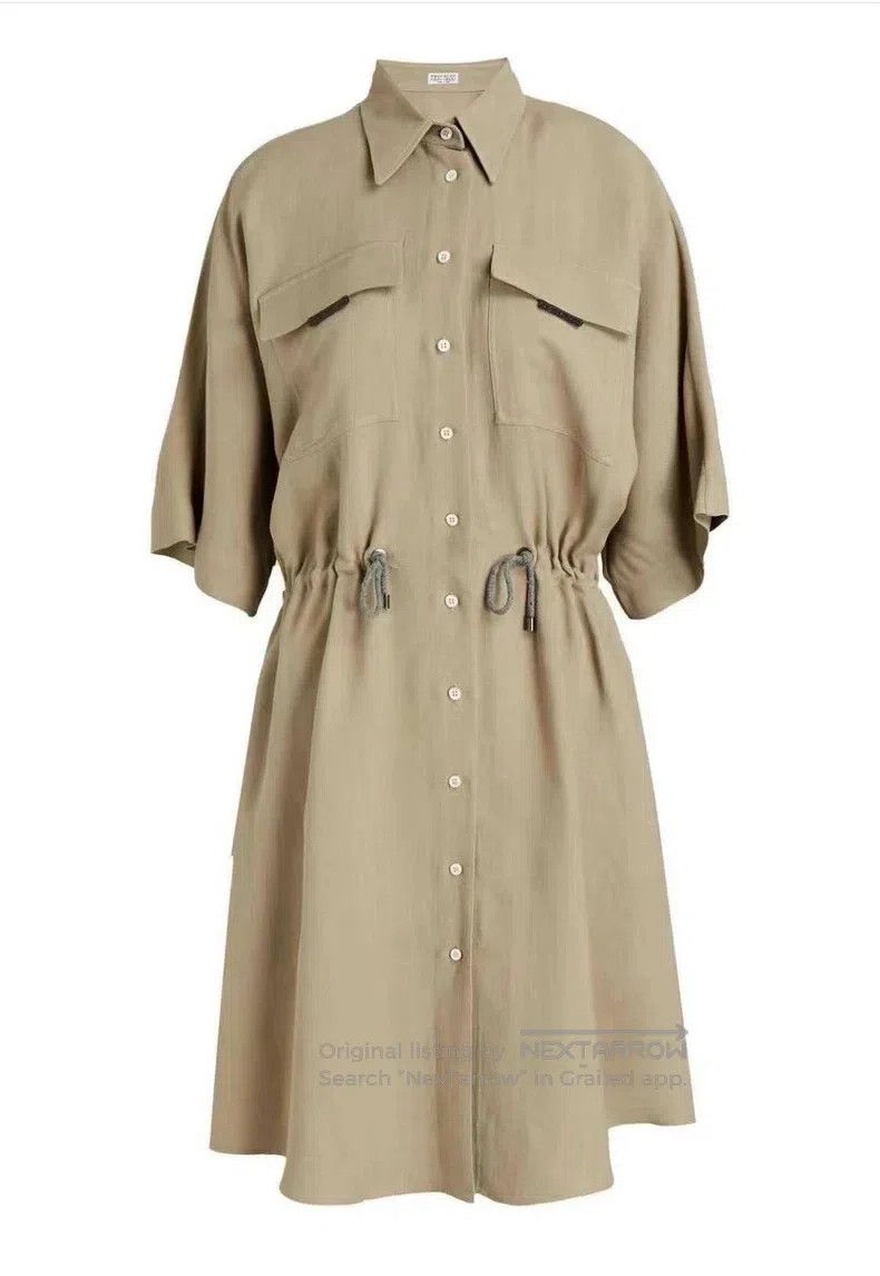 Brunello Cucinelli Brunello Cucinelli Dress Size S / US 4 / IT 40 - 2 Thumbnail