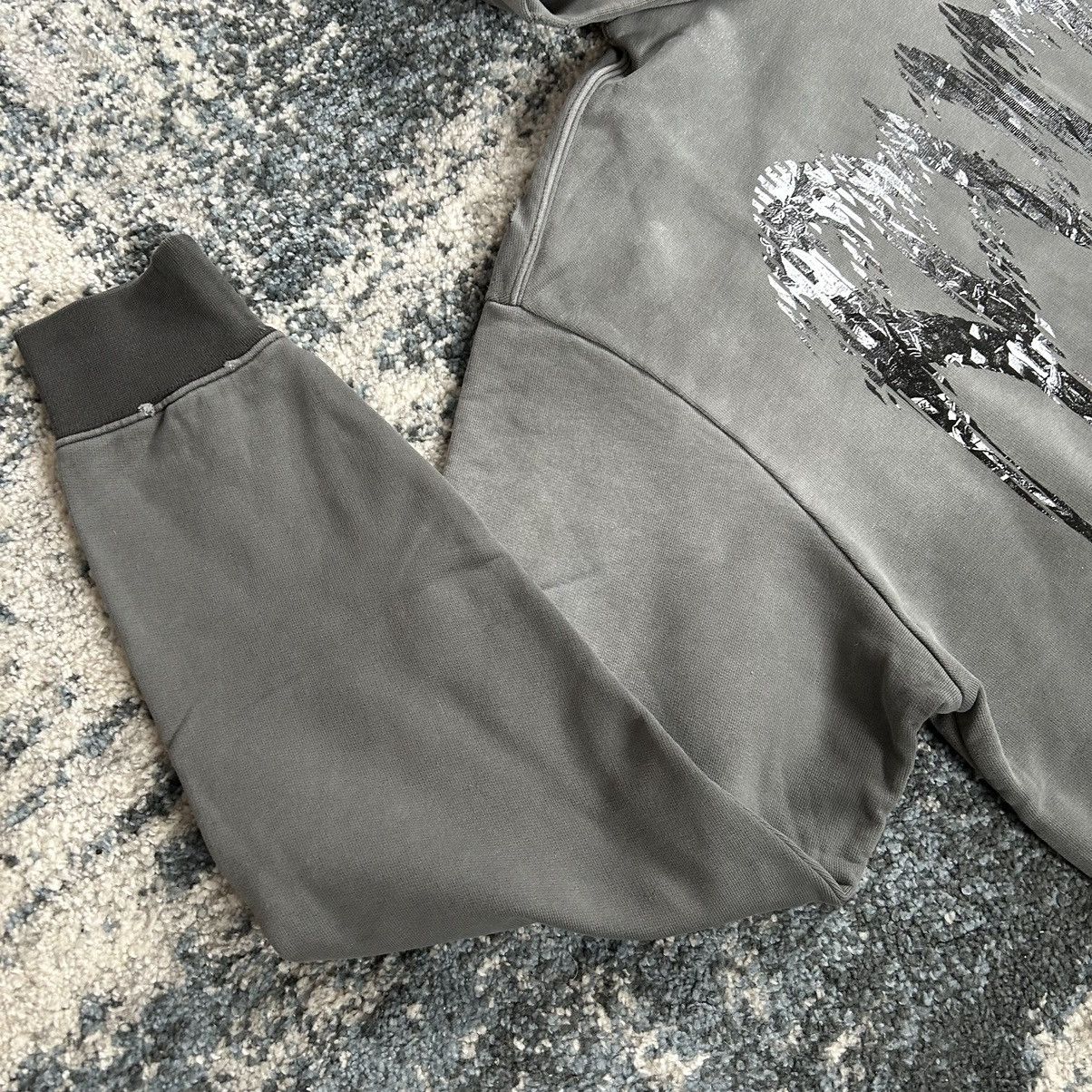 Revenge KOSUKE KAWAMURA DiSTRESSED GLiTCH LOGO HOODiE SWEATSHiRT Size US XL / EU 56 / 4 - 5 Thumbnail