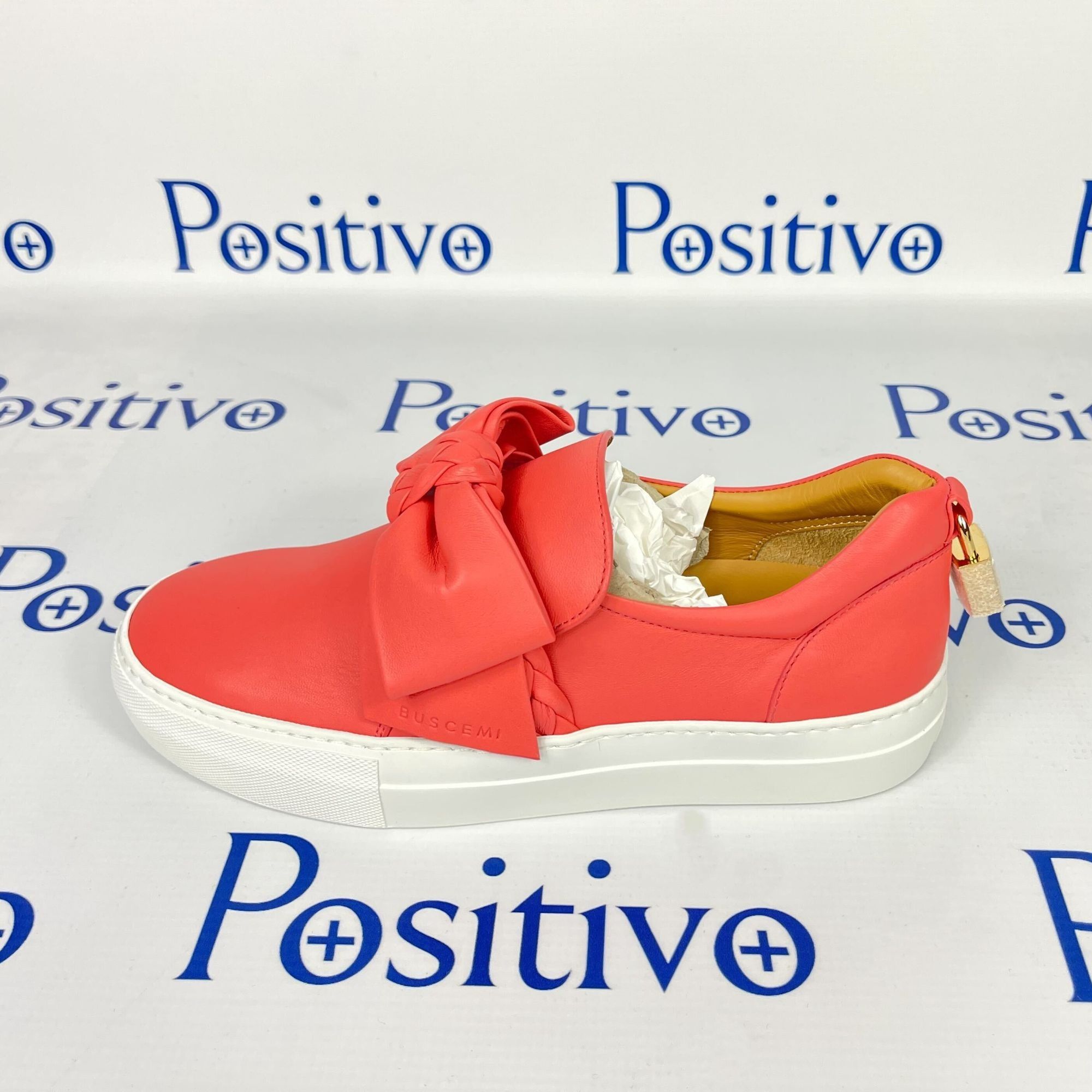Buscemi Buscemi 40MM Bow Flat Parma Sneakers US 9 EU 39 w/ Defect Size US 9 / IT 39 - 1 Thumbnail