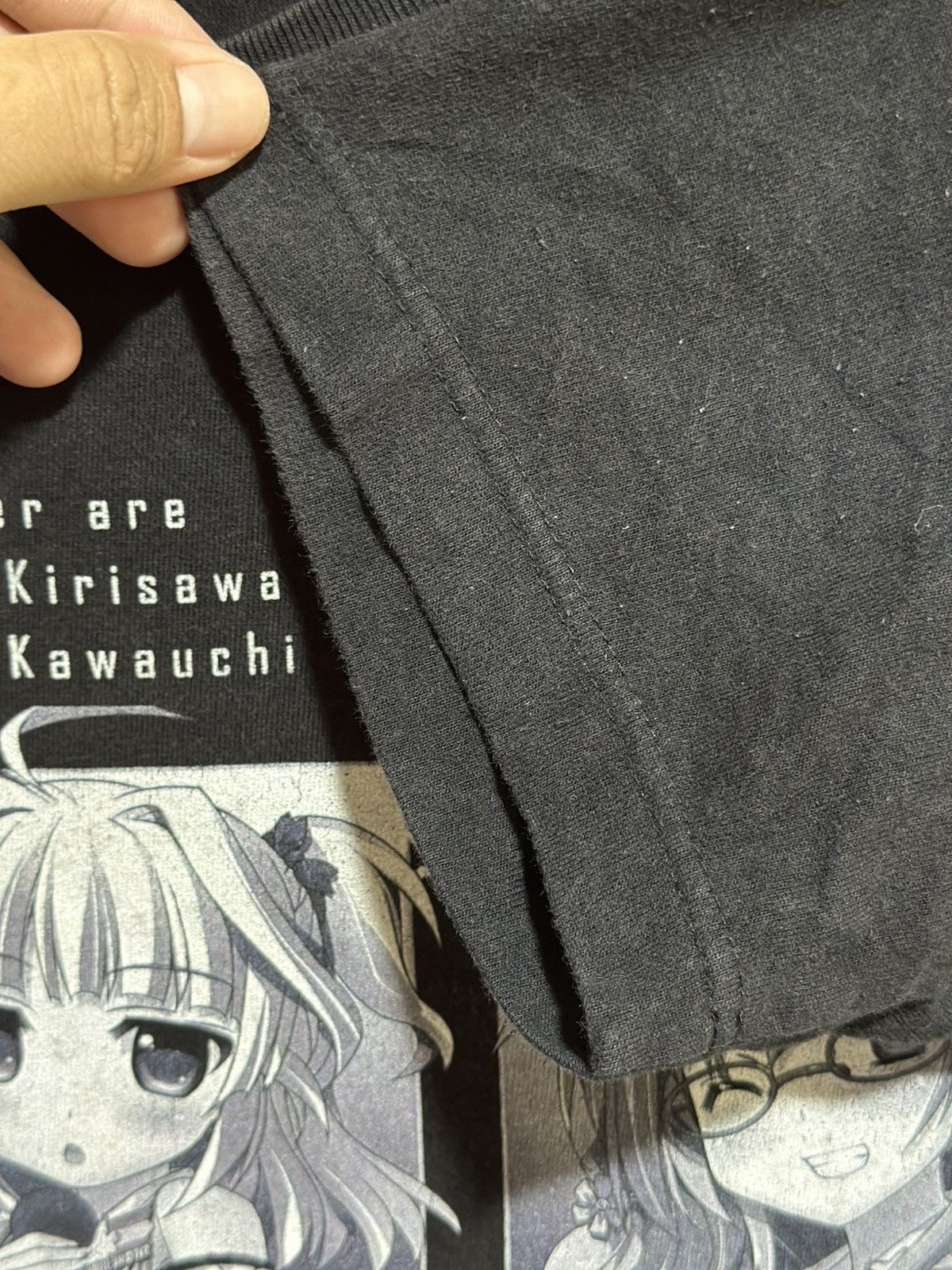 Anime × Japanese Brand × Vintage Vintage Smile Shooter Character Faded Tee Size US L / EU 52-54 / 3 - 5 Thumbnail