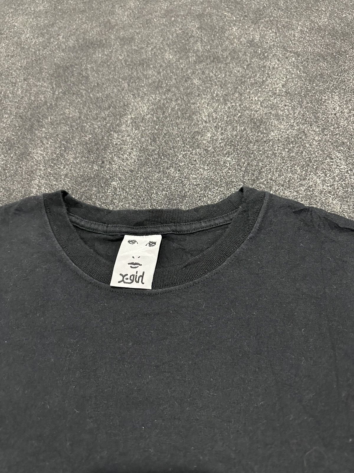 X-Girl X-Girl Minimal Arch Logo Boxy T-Shirt Size ONE SIZE - 3 Thumbnail