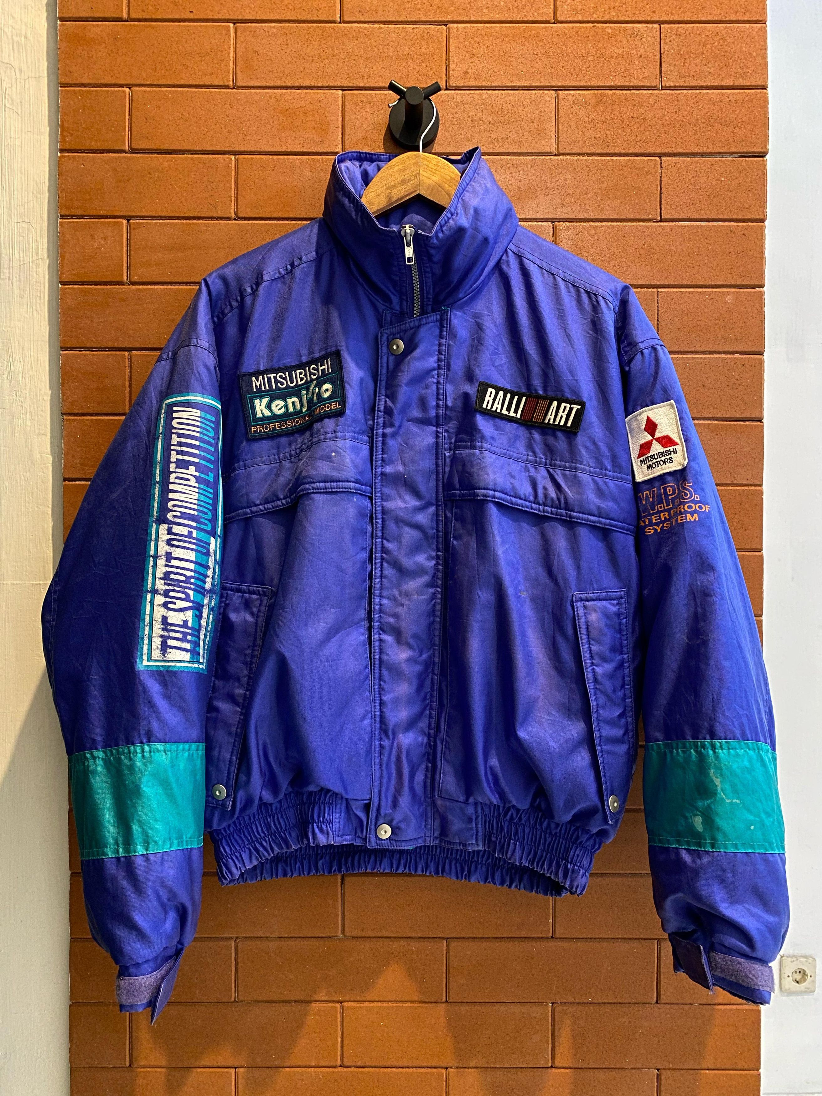 Other Mitsubishi Ralliart Kenjiro Shinozuka Jacket Blue Vintage Size US M / EU 48-50 / 2 - 1 Thumbnail