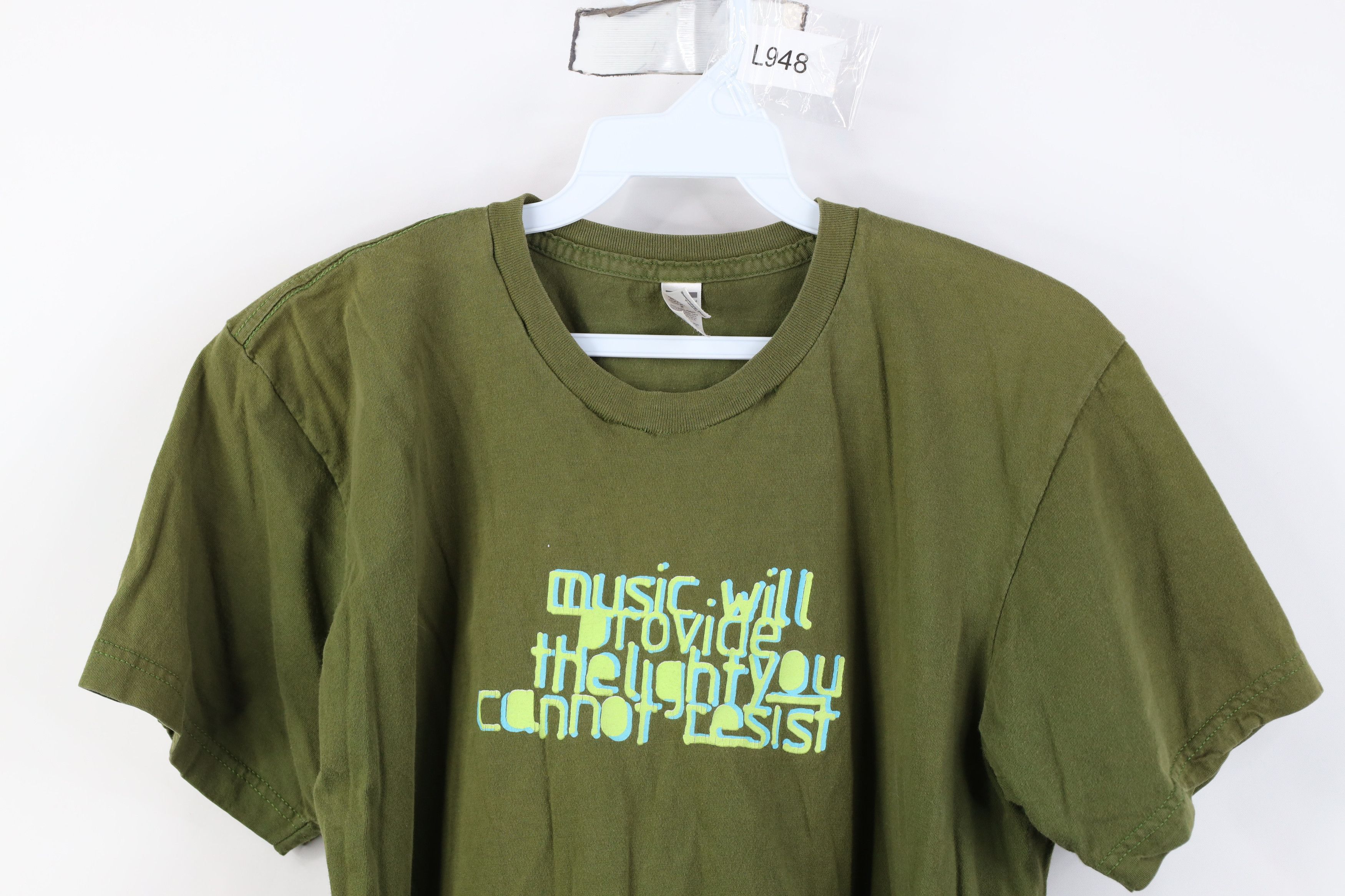Vintage Vintage Provide The Light You Cannot Resist REM Band T-Shirt Size M / US 6-8 / IT 42-44 - 2 Thumbnail
