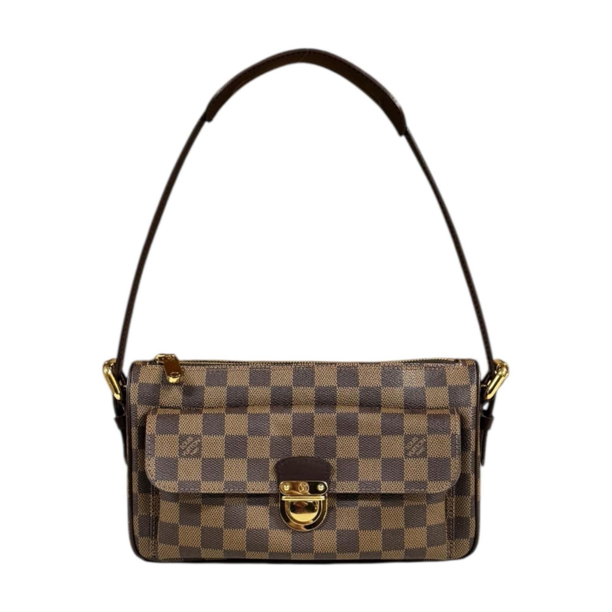 Louis Vuitton Pre-owned Louis Vuitton Ravello GM Damier Shoulder Bag, Canvas N60006, Brown, Women's Size ONE SIZE - 1 Thumbnail