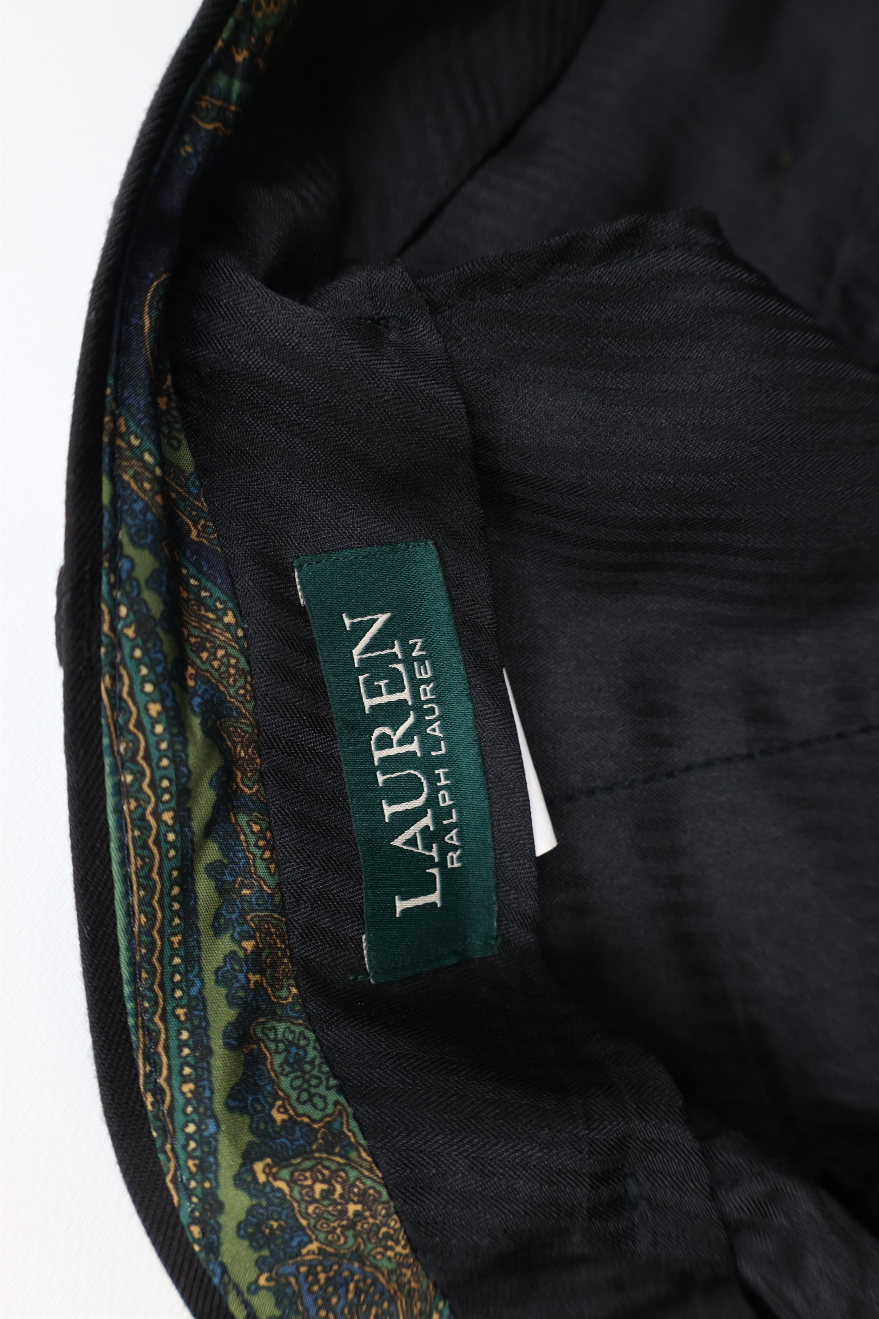 Ralph Lauren Vintage Ralph Lauren Rayon Straight Leg Chino Pants Black Size US 36 / EU 52 - 7 Thumbnail