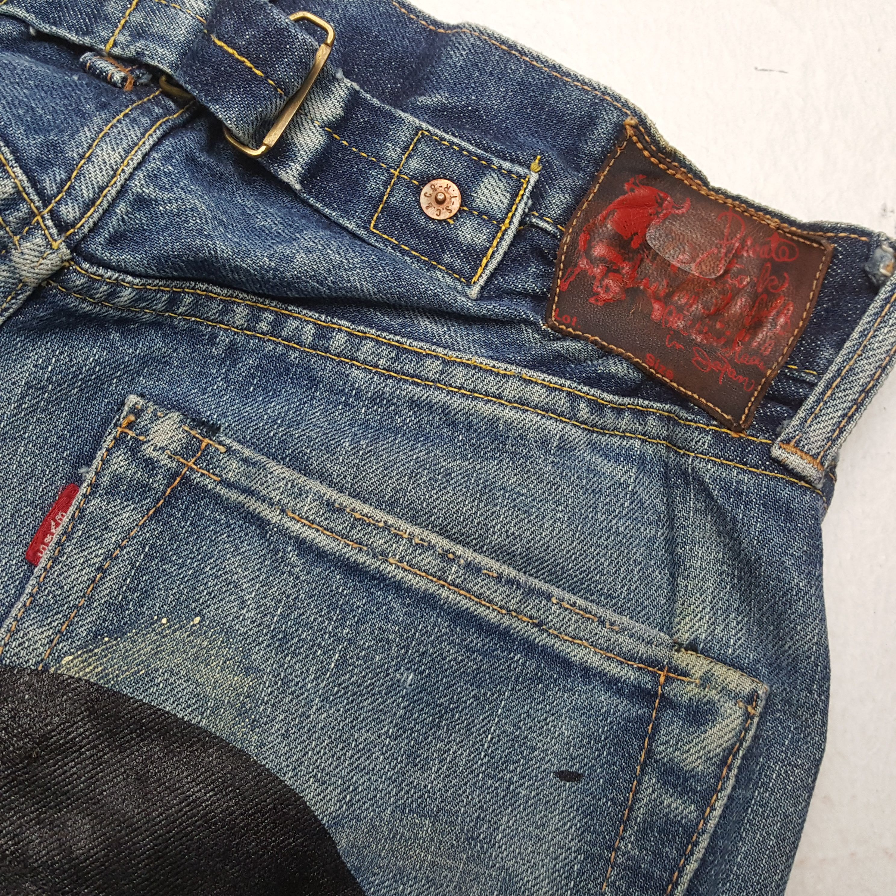 Evisu × Japanese Brand × Vintage Vintage EVIS Japanese Brand Daicock Custom Style Jeans Size US 26 / EU 42 - 15 Thumbnail