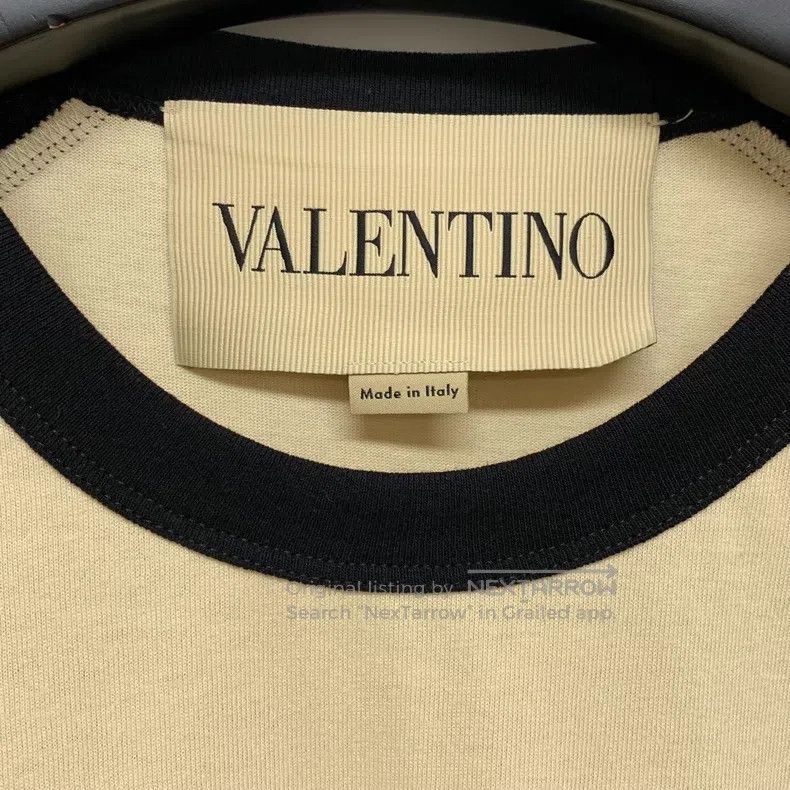 Valentino Valentino Short-sleeved T-shirt with printed letters Size XL / US 12-14 / IT 48-50 - 3 Thumbnail