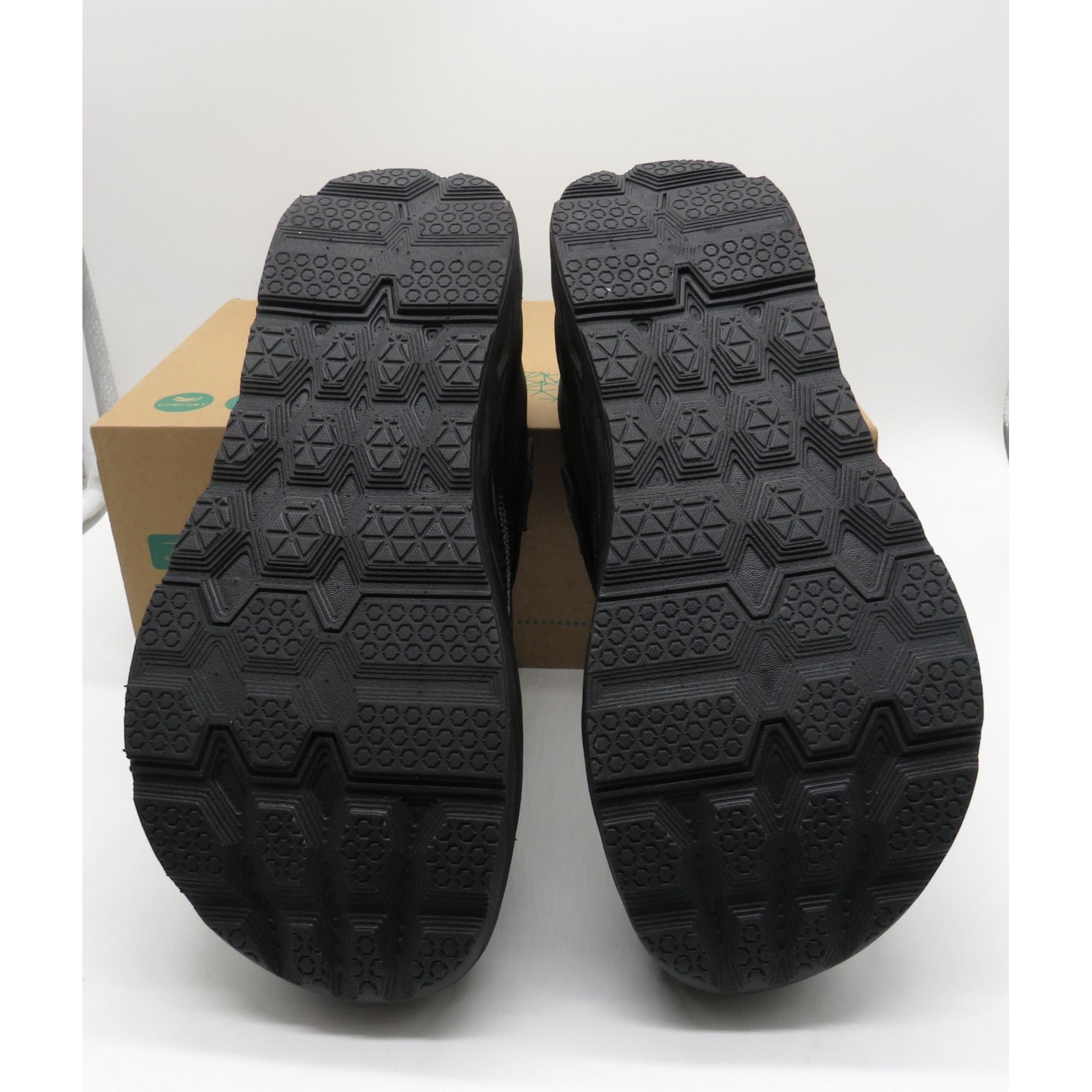 Other Orthocomfoot Mens Black Wide Orthopedic Walking Shoes Size 8 Size US 8.5 / EU 41-42 - 9 Thumbnail
