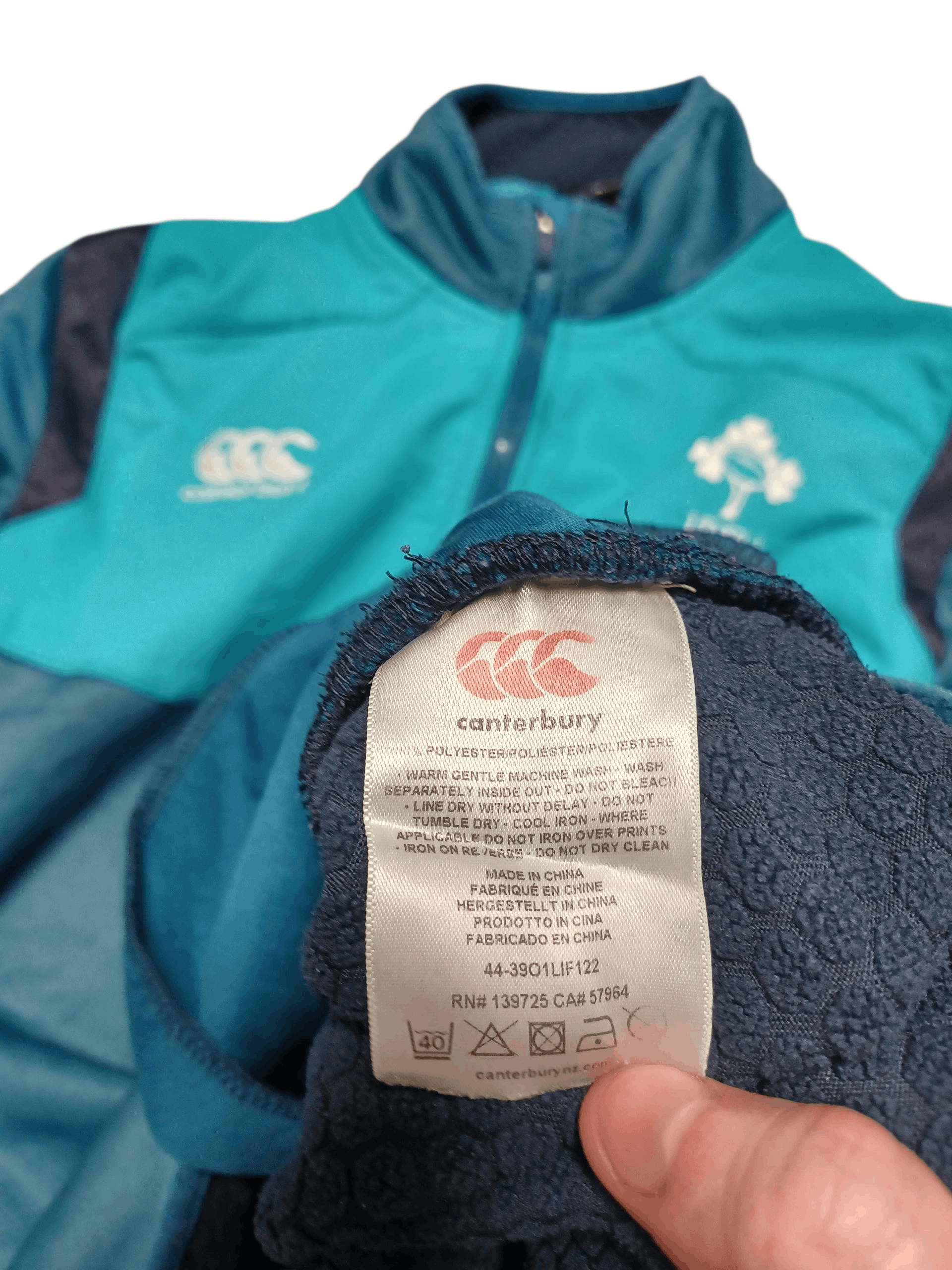 Canterbury of New Zealand IRELAND RUGBY CANTERBURY VINTAGE TRAINING SWEATSHIRT Size US M / EU 48-50 / 2 - 5 Thumbnail