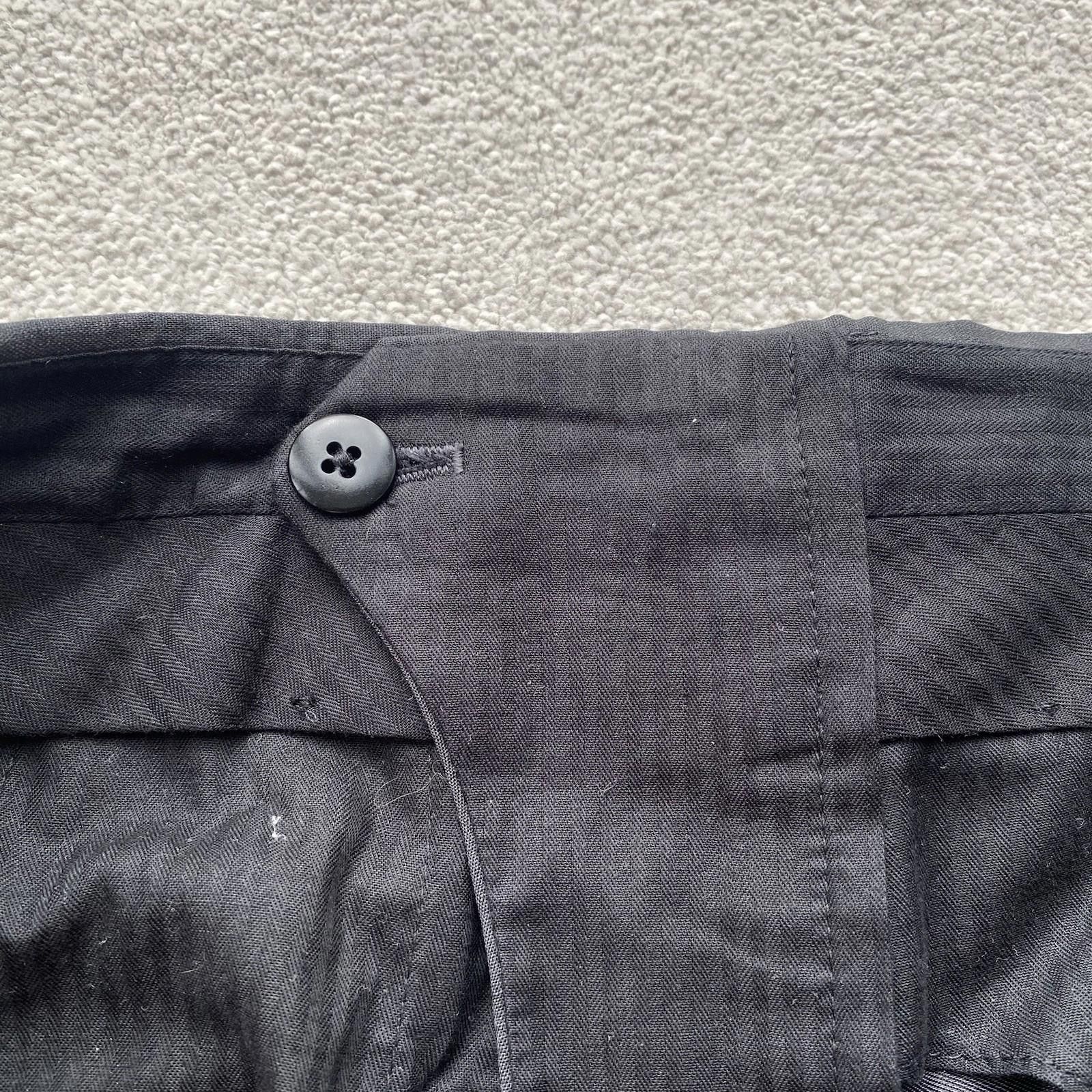 Prada Prada Men’s Virgin Wool Trousers Size 46 Grey Size US 30 / EU 46 - 6 Thumbnail