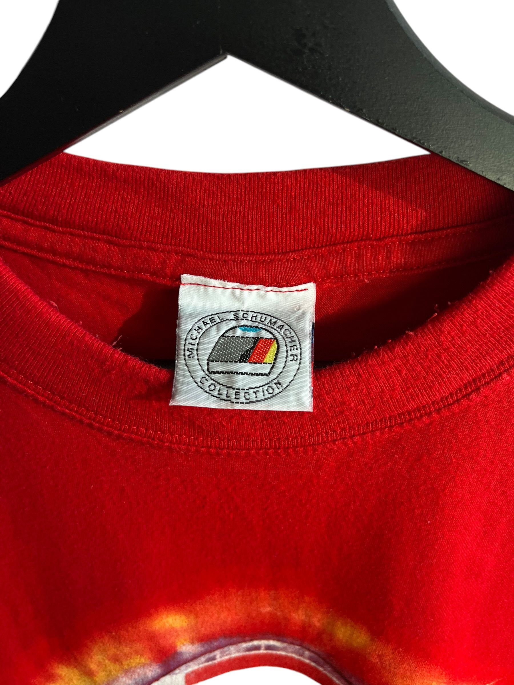 Ferrari × Formula 1 × Vintage Vintage Michael Schumacher Official Collection T-shirt Size US L / EU 52-54 / 3 - 4 Thumbnail