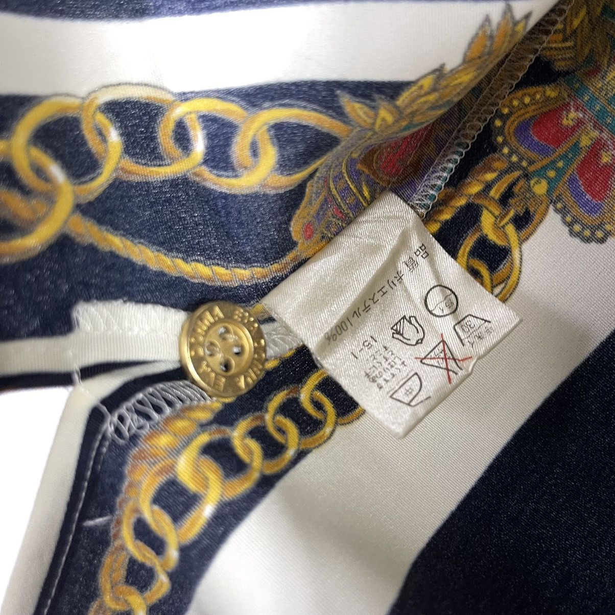 Vintage Vintage Eva Donna Baroque Novelty Chain Stripe Style Blazer Size M / US 6-8 / IT 42-44 - 7 Thumbnail