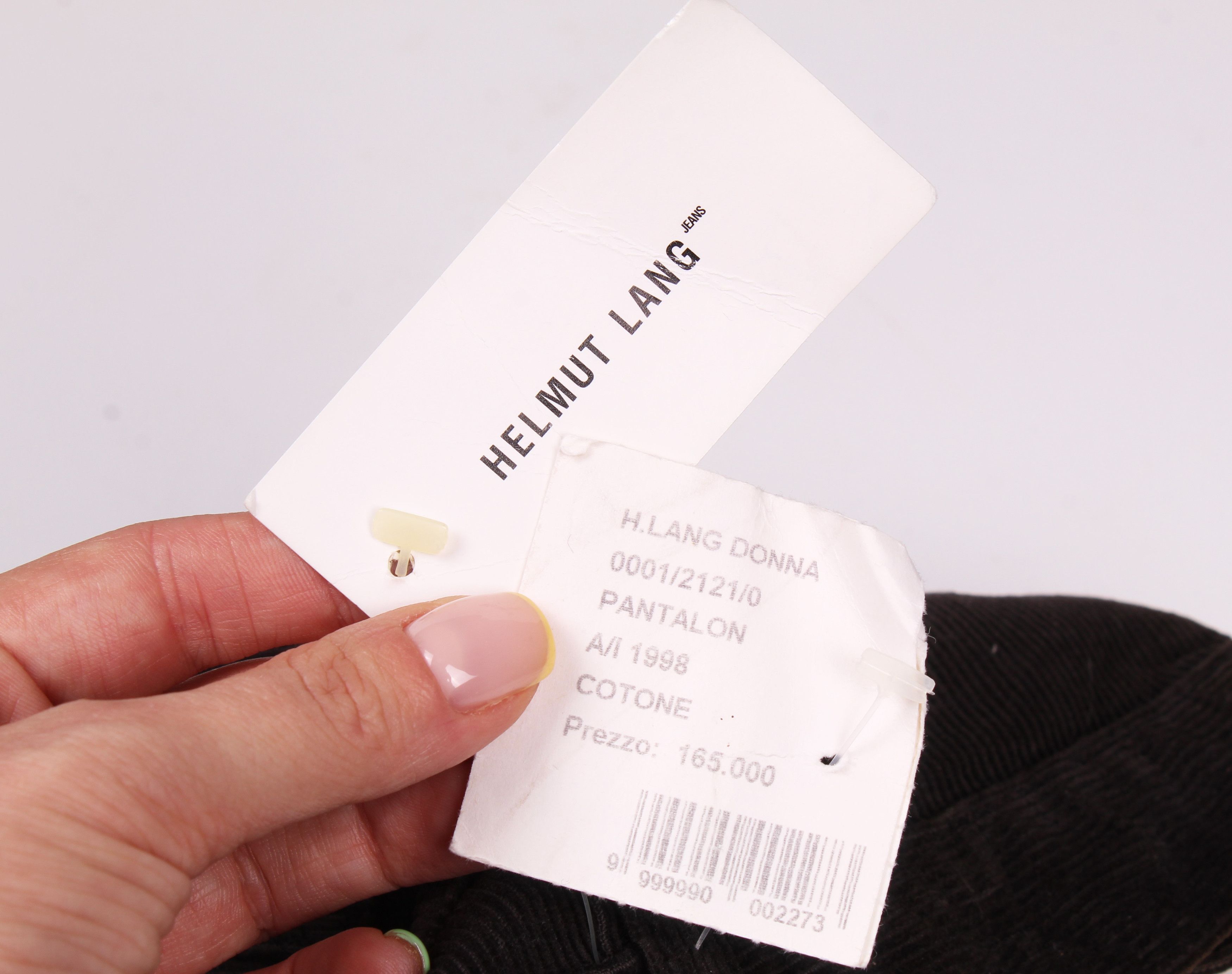Helmut Lang Vintage Helmut Lang 1998 Corduroy Brown Straight Pants Size 29" - 6 Thumbnail
