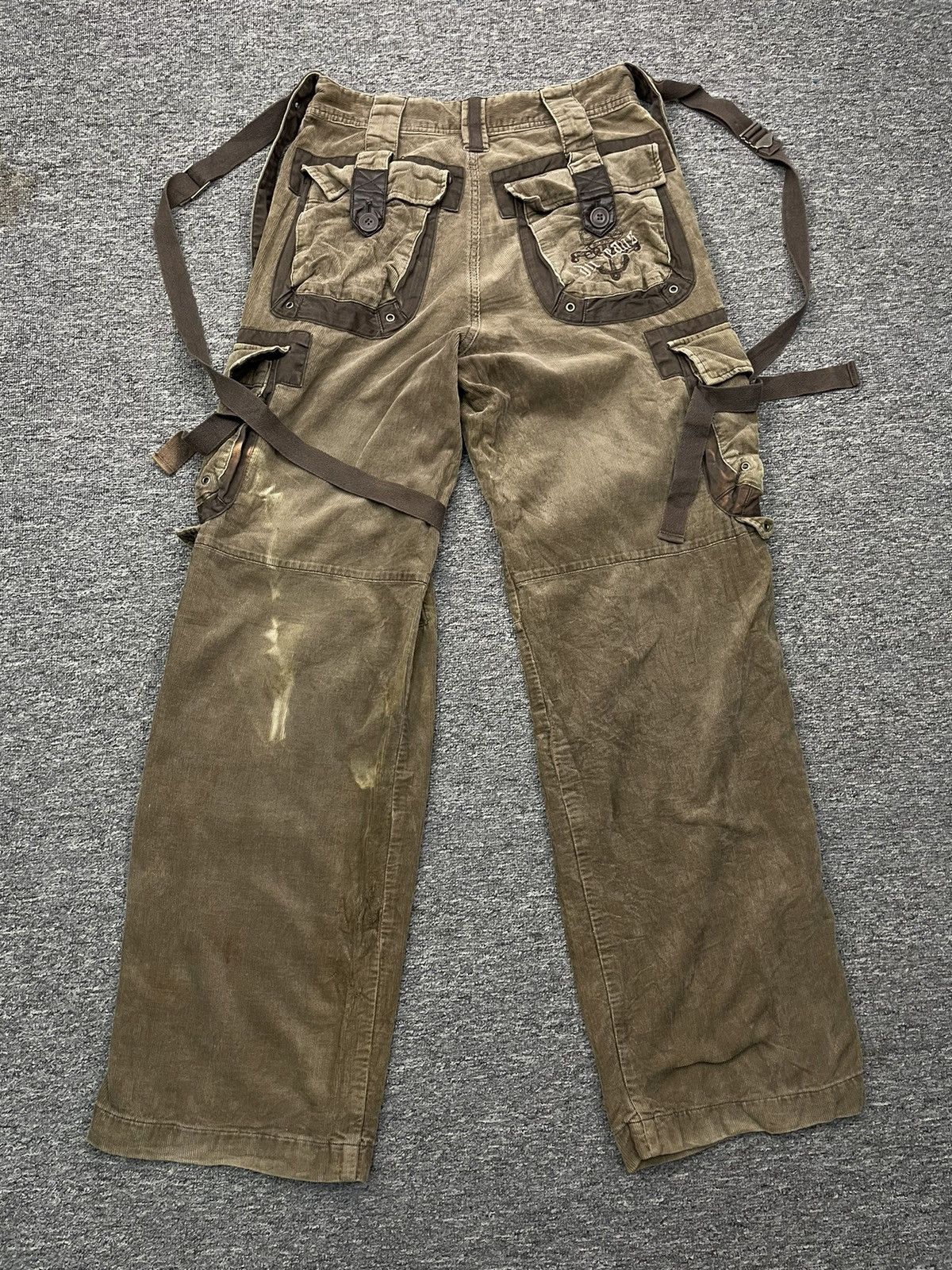 Japanese Brand Japanese Brand Sunfaded Tactical Cargo Pant Corduroy Size US 28 / EU 44 - 4 Thumbnail
