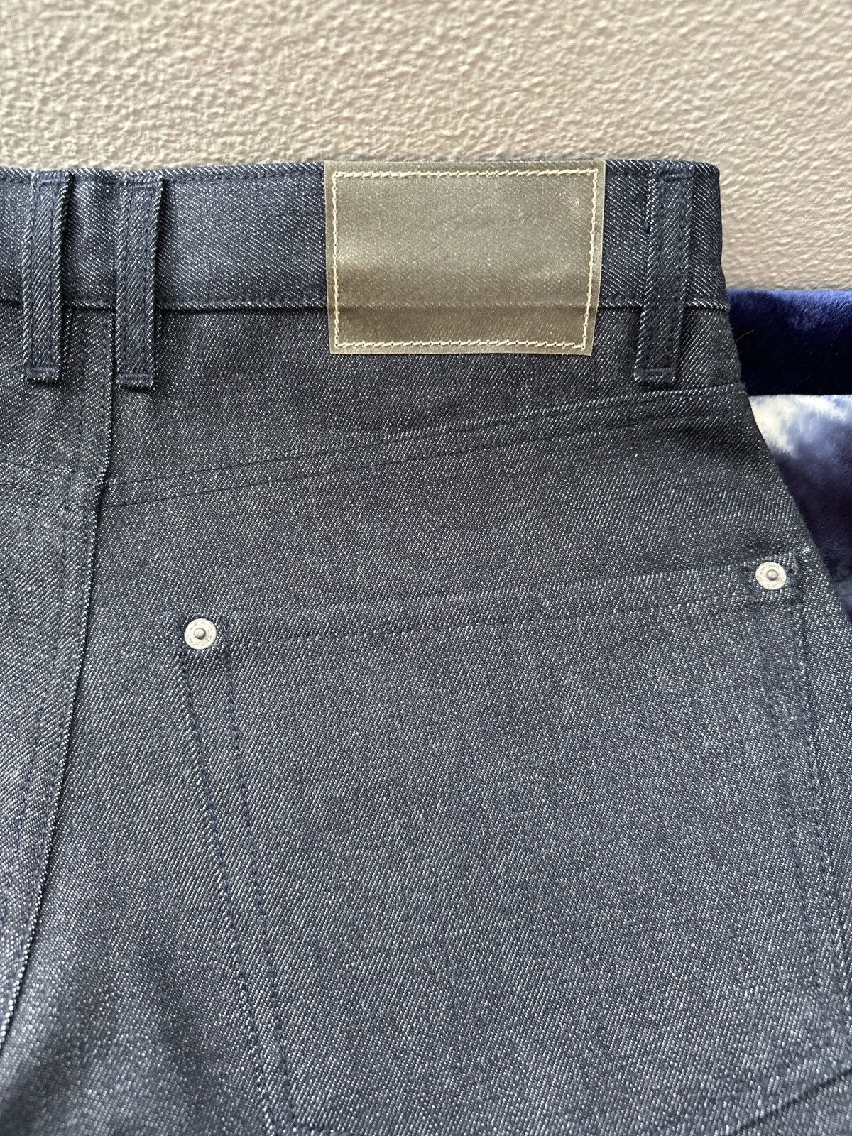 K-Two Studios K-two 14.5oz selvedge indigo denim Size US 32 / EU 48 - 3 Thumbnail