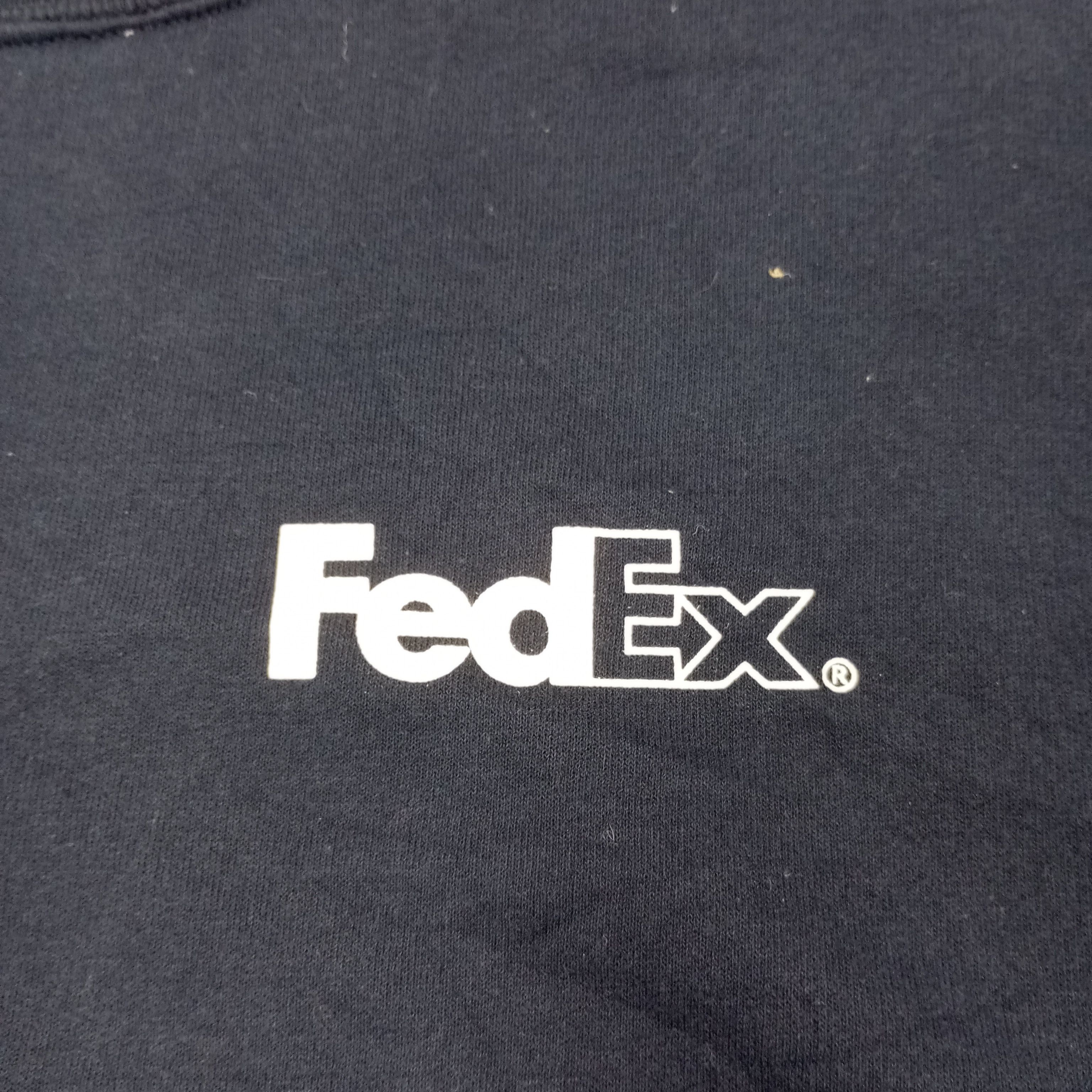Vintage Fedex Delivery Courier Brand Promo Style Sweatshirt Size US XXL / EU 58 / 5 - 2 Thumbnail
