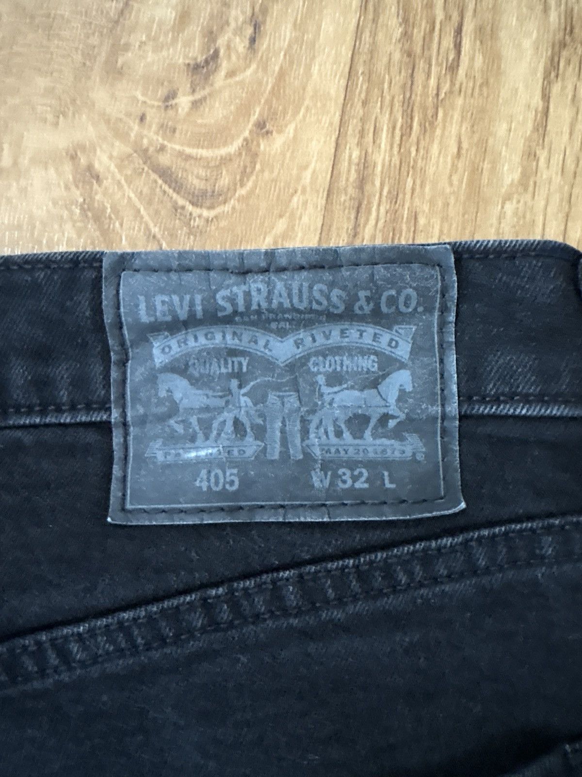 Levi's Levi’s Black Jean Shorts Size US 32 / EU 48 - 11 Thumbnail