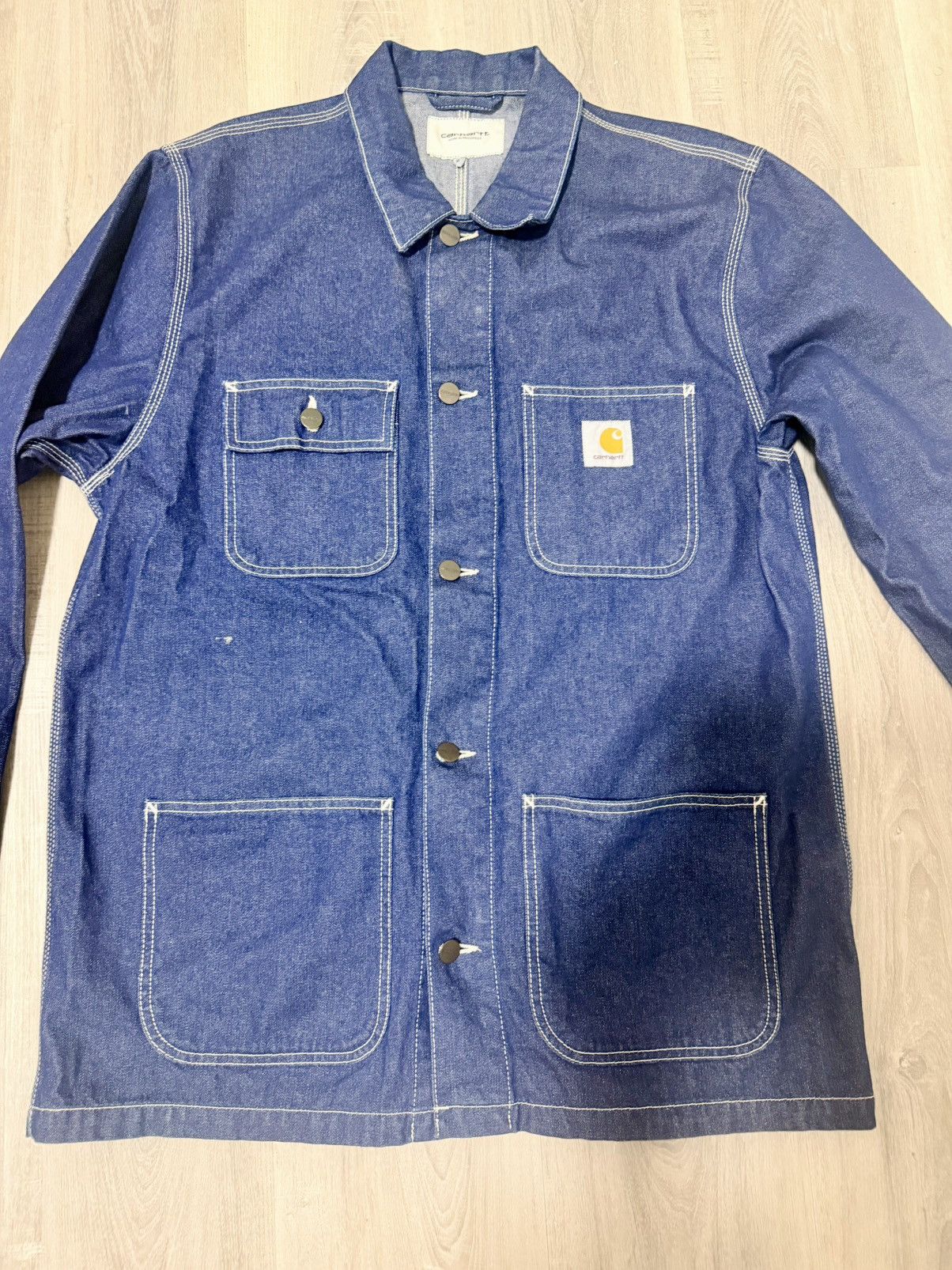 Carhartt Carhartt navy denim jacket Size US XL / EU 56 / 4 - 2 Thumbnail